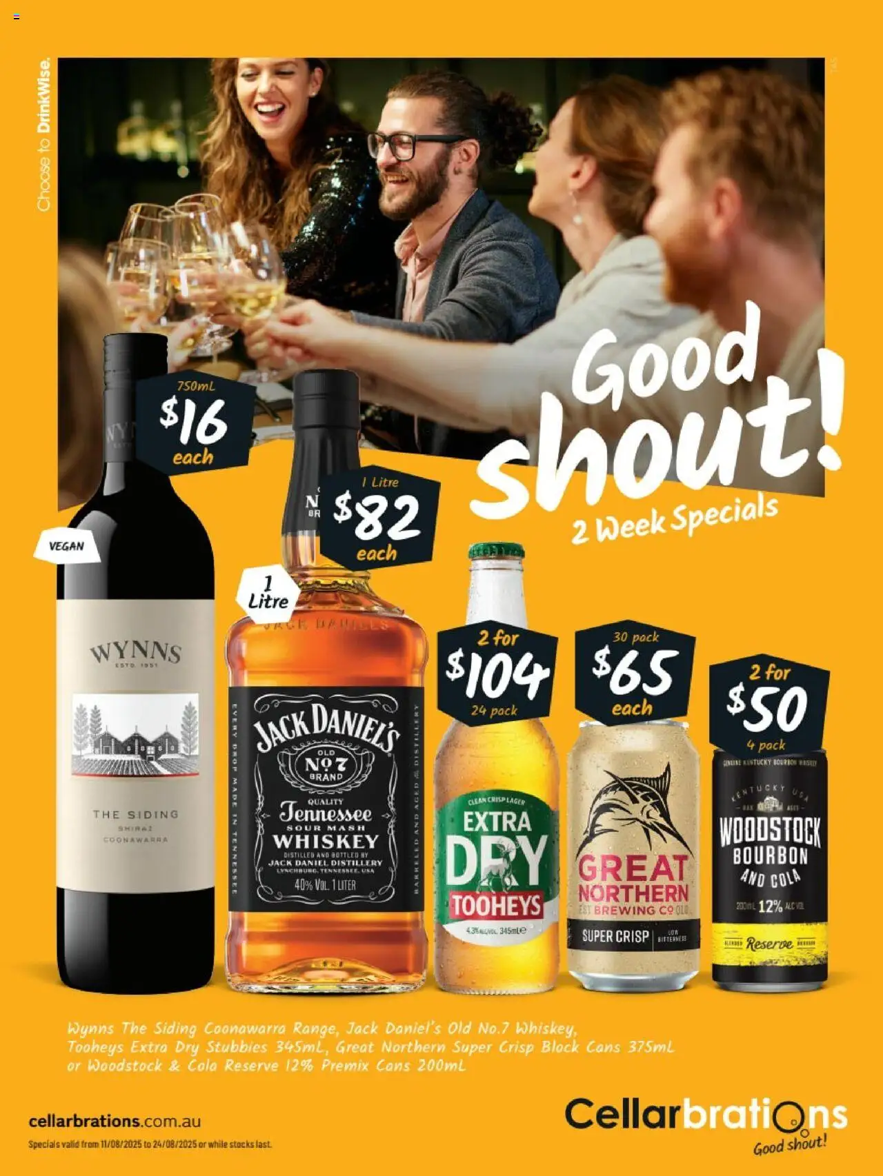 Cellarbrations catalogue - valid from 11.08.2025 | Page: 1 | Products: Bourbon, Whiskey