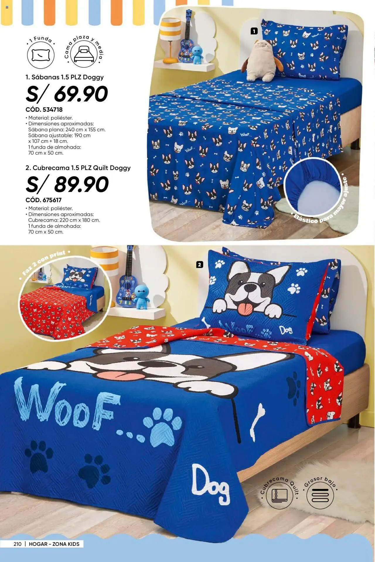 Catálogo Azzorti válido desde 18.08.2025 | Página: 214 | Productos: Cama, Almohada