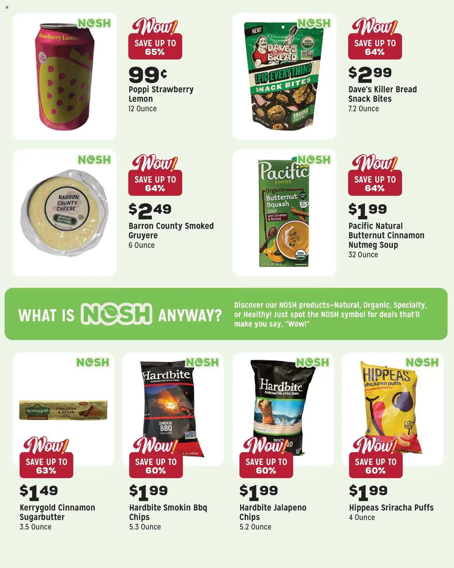 Grocery Outlet Weekly Ad - ID - valid from 04.03.2026 | Page: 9 | Products: Squash, Butter, Cheese, Lemon