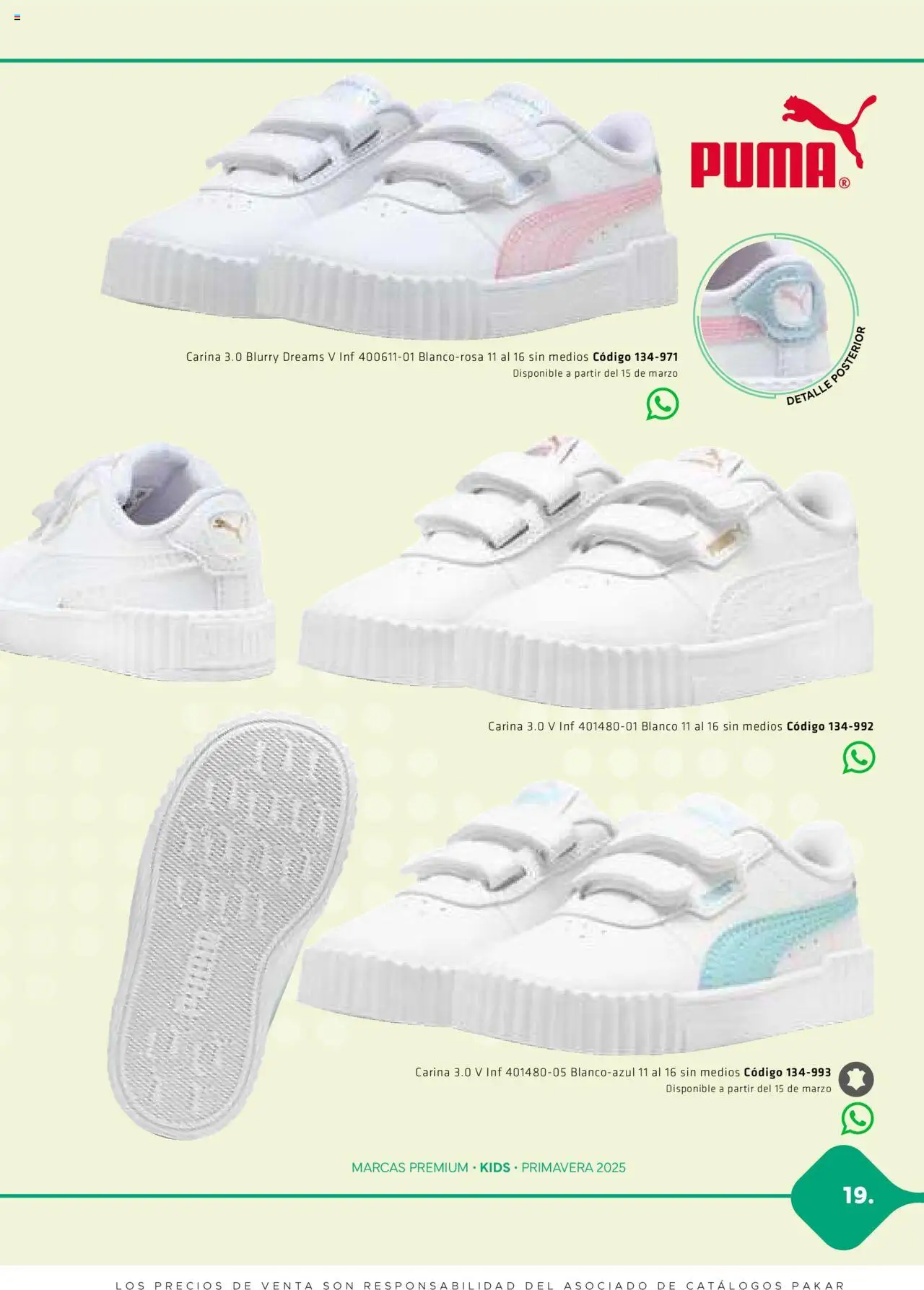 Nuevas ofertas de SC Pakar válidas en toda la República Mexicana desde el 28.02.2025. ¡Encuentra las mejores ofertas en SC Pakar catálogo Premium - Kids! | Página: 19