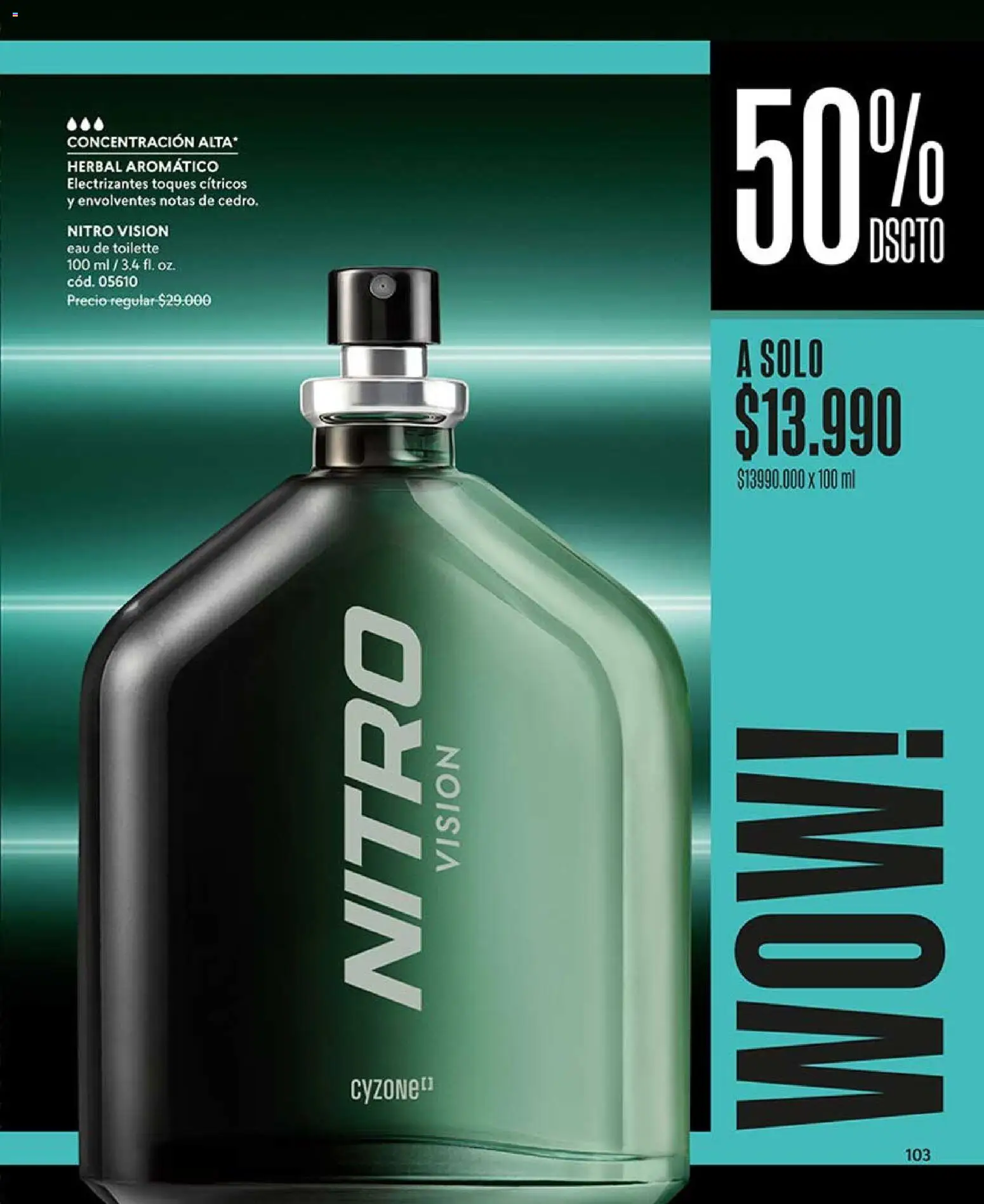 Catálogo CyZone Campaña 6 │ válido desde el 01.04.2026 | Página: 103 | Productos: Eau de toilette