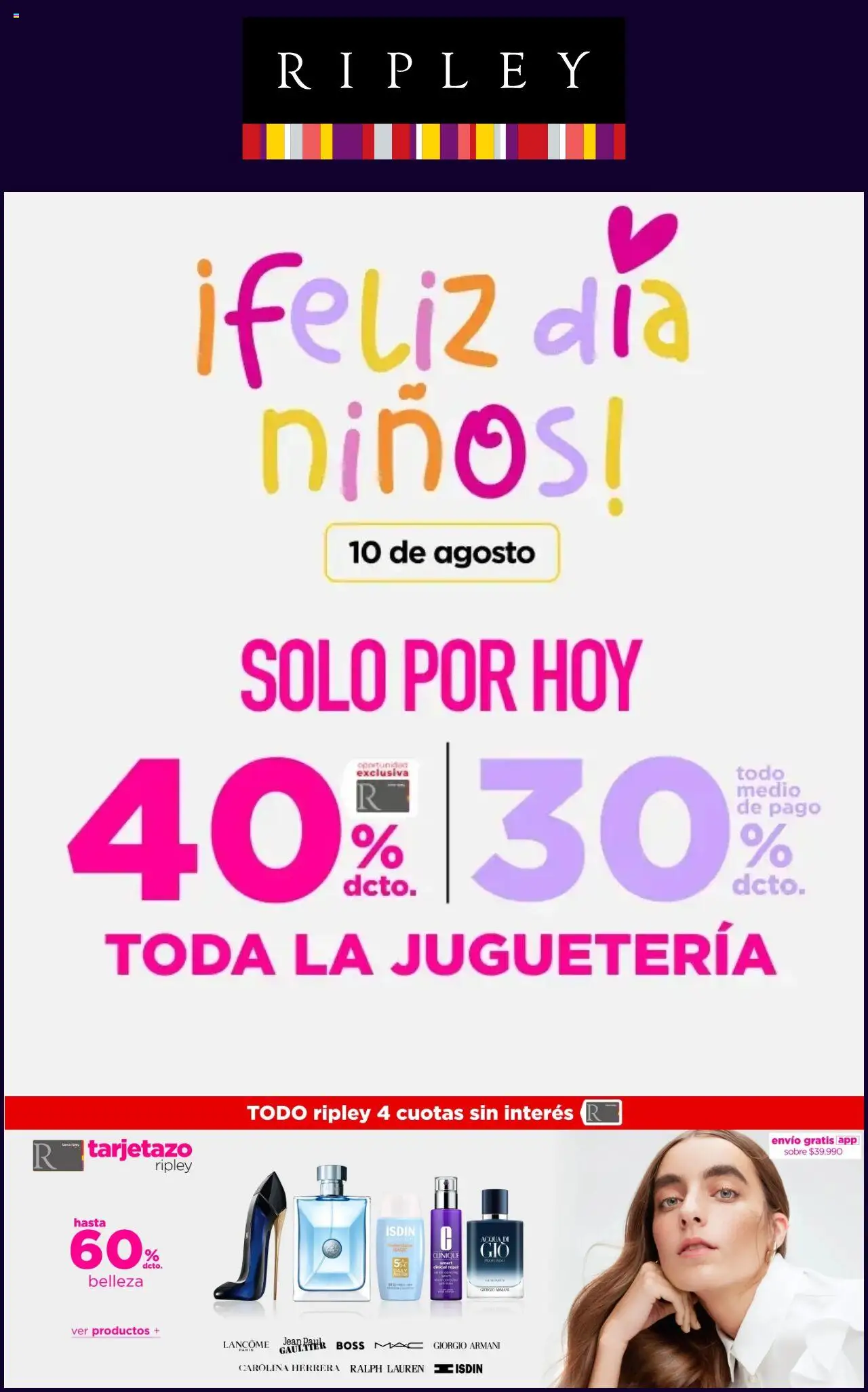Ripley ofertas  │ válido desde el 24.07.2025 | Página: 1 | Productos: Jean, Sobre