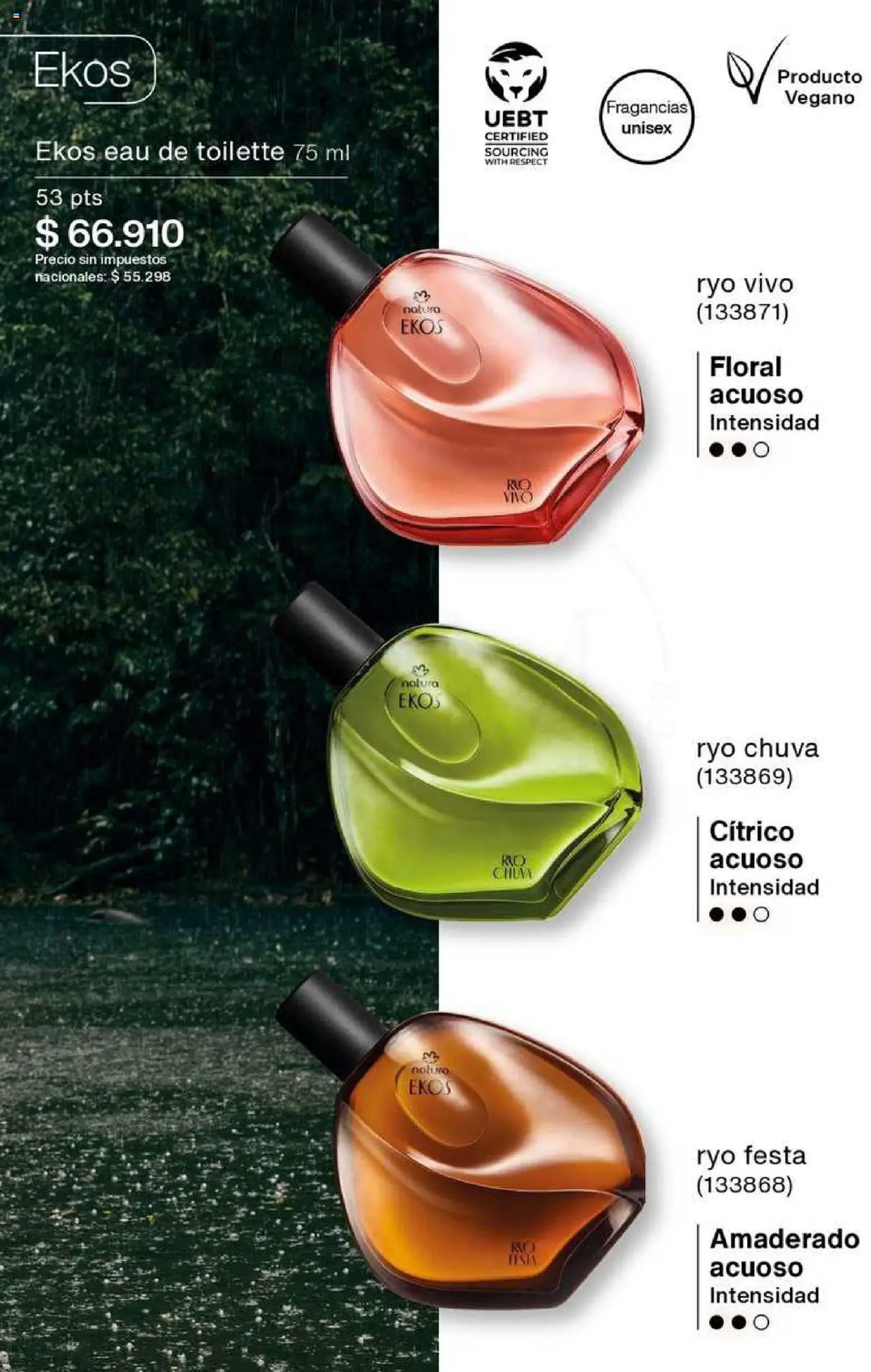 Catálogo Natura Ciclo 8 │ válido desde el 03.06.2025 | Página: 73 | Productos: Eau de toilette