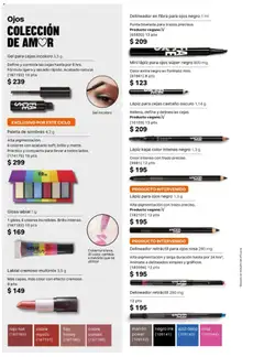 Vista previa de Natura campaña 6 2026, nuevo folleto de la tienda, válido en México a partir del 02.04.2026 | Página: 96 | Productos: Paleta, Brillo, Delineador