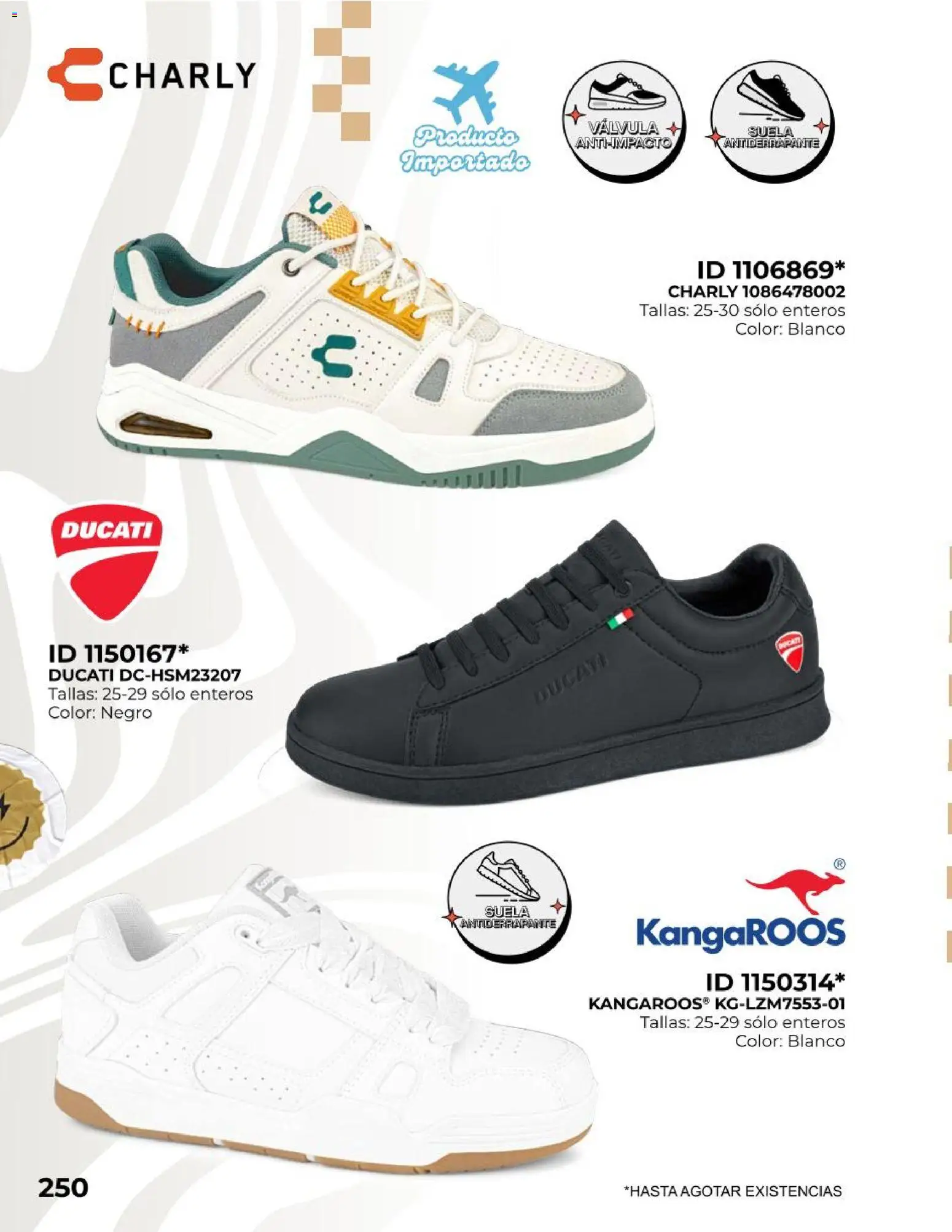 Nuevas ofertas de Price Shoes válidas en toda la República Mexicana desde el 27.10.2025. ¡Encuentra las mejores ofertas en Price Shoes catálogo Todo en uno! | Página: 250 | Productos: Válvula