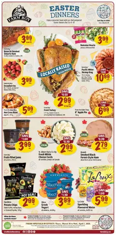 Preview of Farm Boy weekly flyer / circulaire from shop Farm Boy valid from 26.03.2026