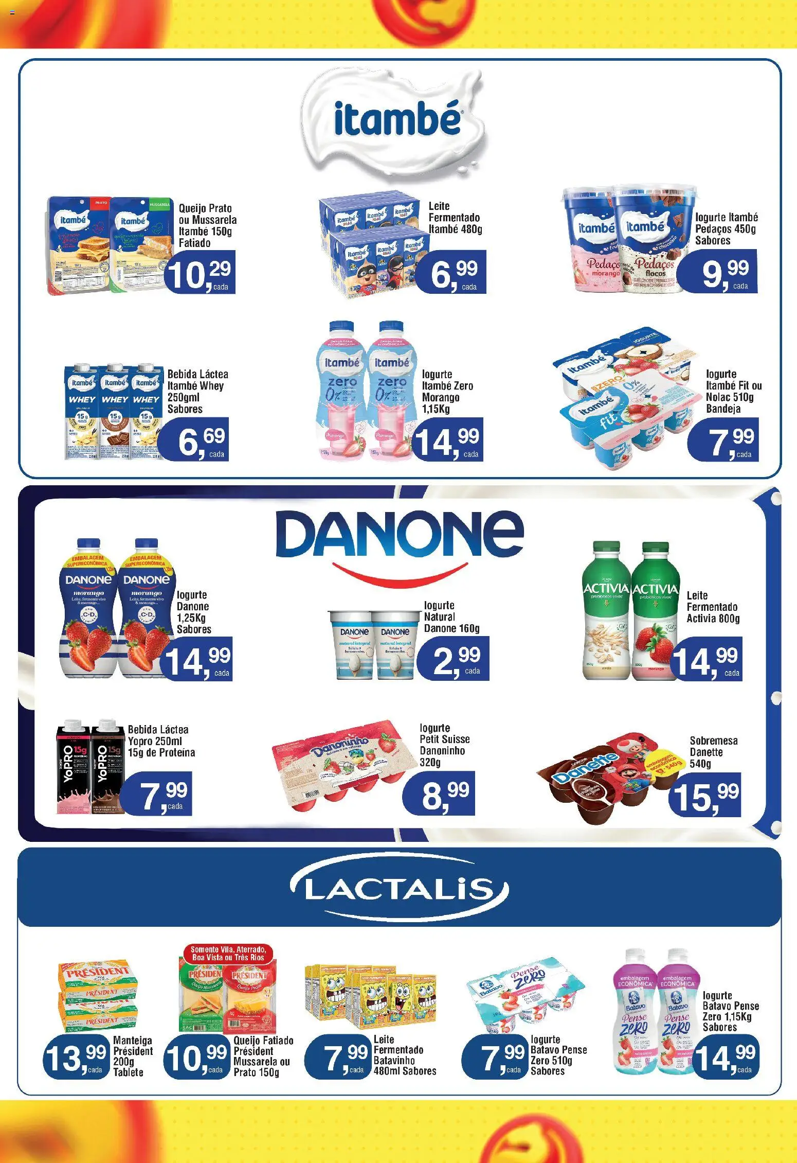 Royal Supermercados Folheto - válido de 27.10.2025 | Página: 5 | Produtos: Leite, Chocolate, Bebida, Bandeja