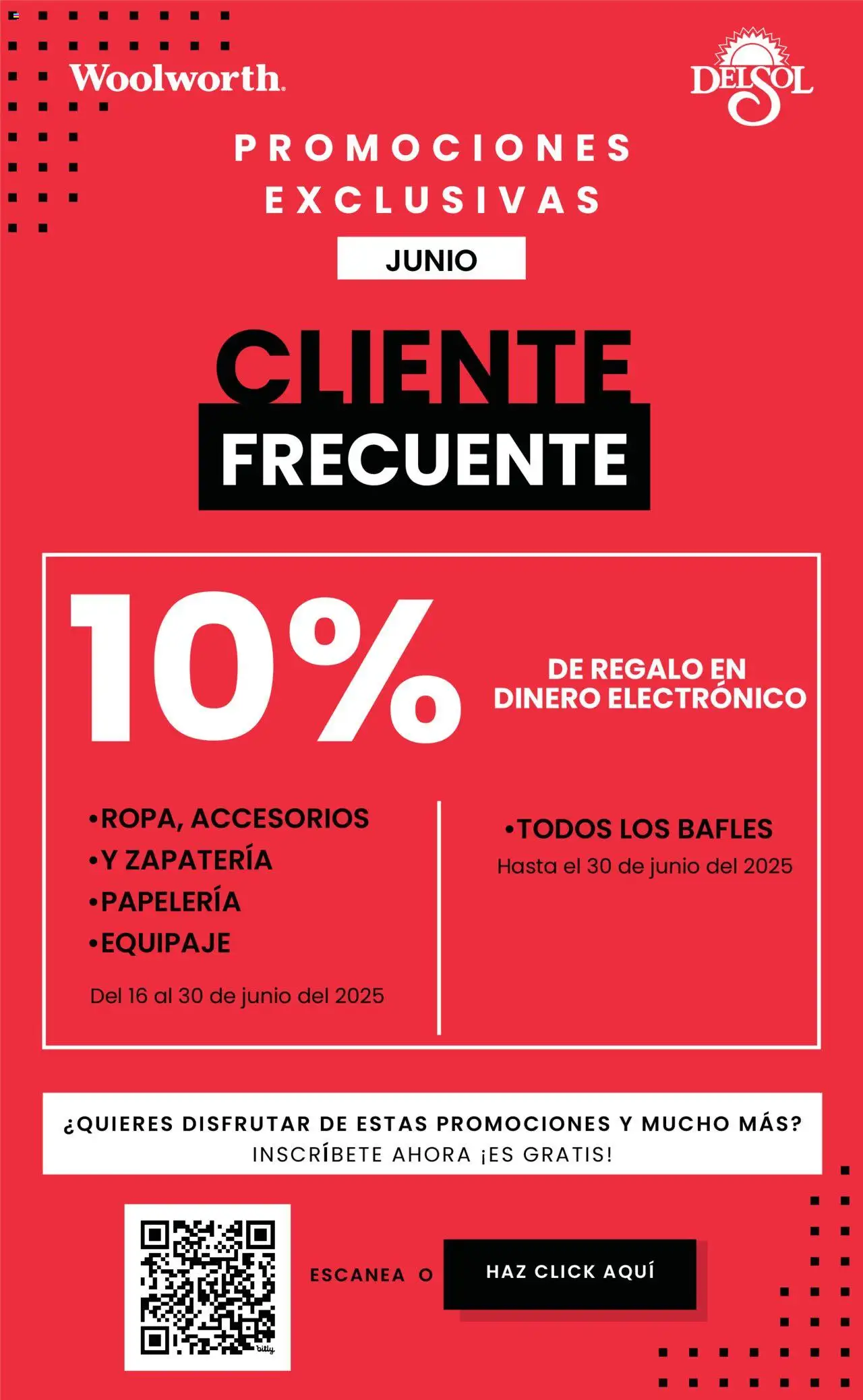 Nuevas ofertas de Del Sol y Woolworth válidas en toda la República Mexicana desde el 24.06.2025. ¡Encuentra las mejores ofertas en Del Sol y Woolworth catálogo Luce El Verano! | Página: 2