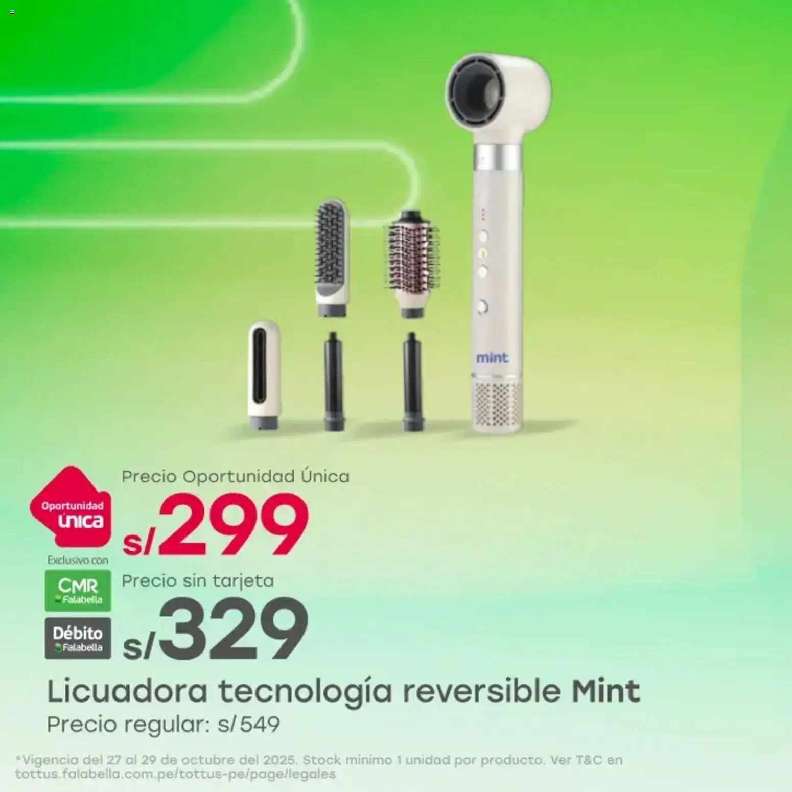 Catálogo Tottus válido desde 27.10.2025 | Página: 1 | Productos: Licuadora