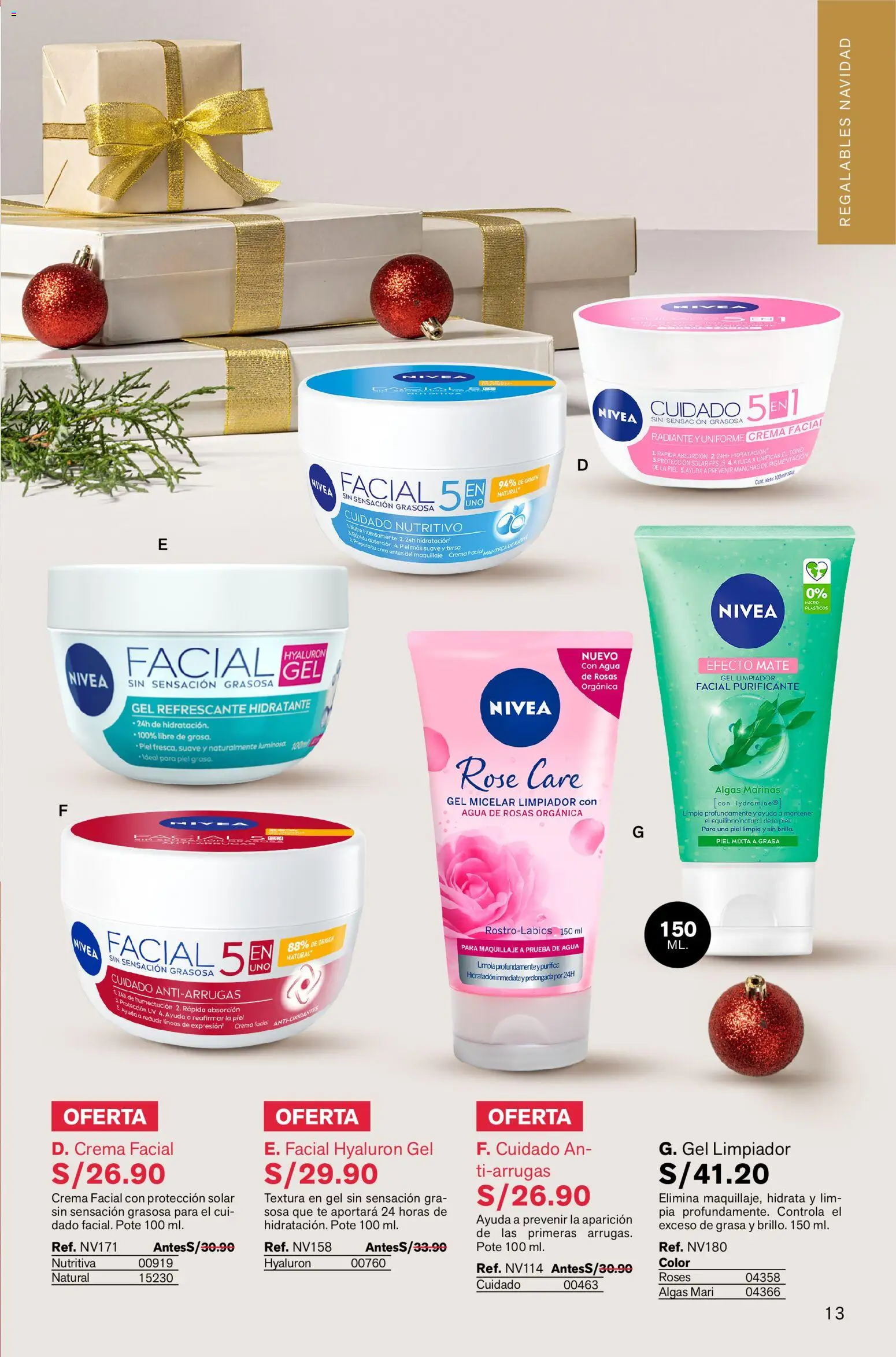 Catálogo Leonisa válido desde 05.12.2025 | Página: 13 | Productos: Té, Crema, Maquillaje