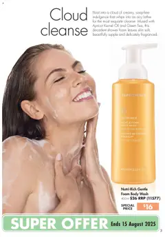 Nutrimetics catalogue - valid from 26.07.2025 | Page: 3 | Products: Shower, Oil, Mousse