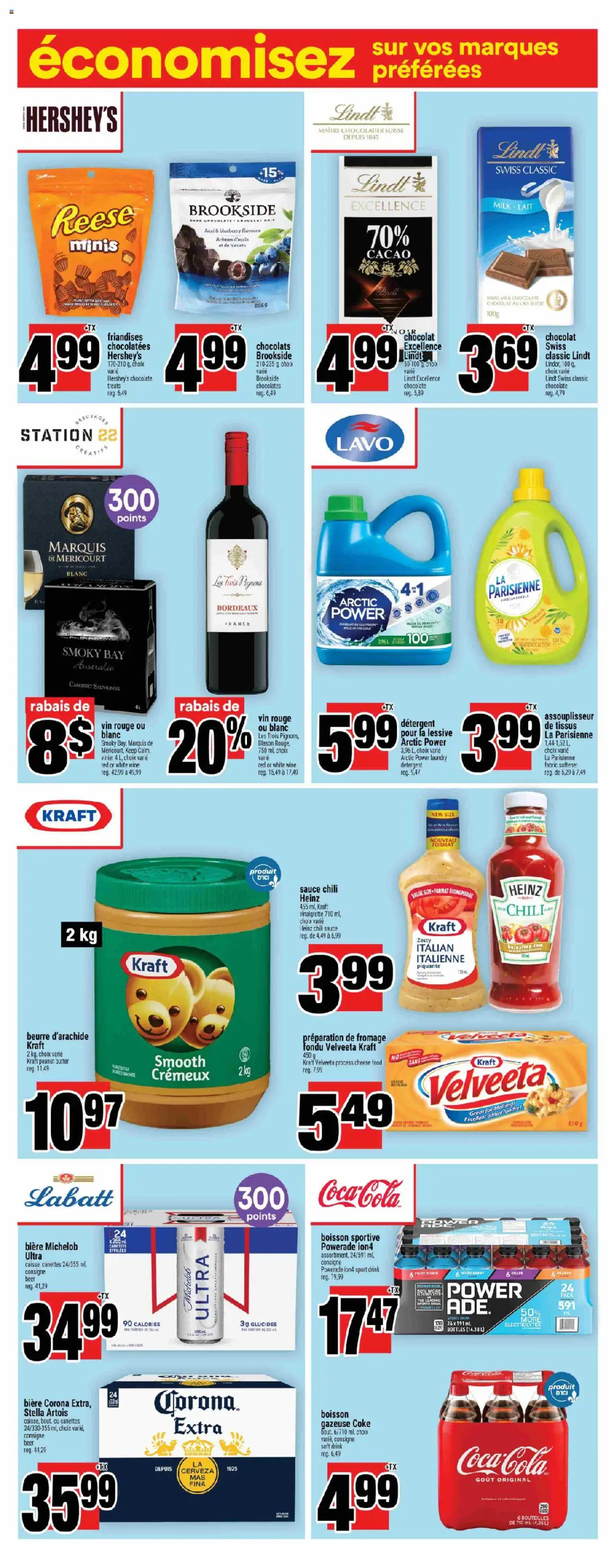Super C flyer valid from 02.10.2025 | Page: 14 | Products: Detergent, Milk, Chocolate, Wine