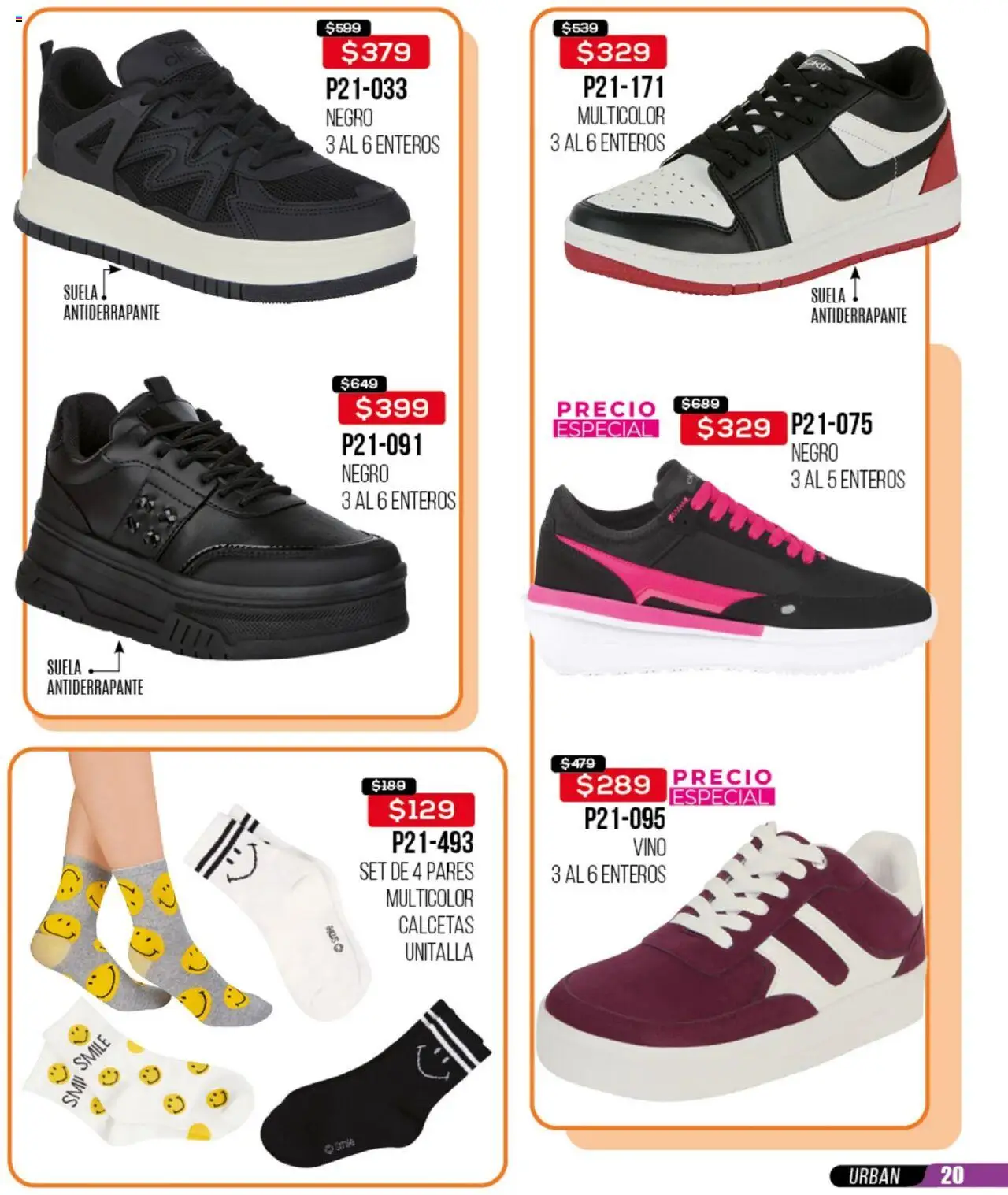 Nuevas ofertas de Cklass válidas en toda la República Mexicana desde el 22.09.2025. ¡Encuentra las mejores ofertas en Cklass - Catálogo Liquidación Ropa! | Página: 106 | Productos: Calcetas, Vino