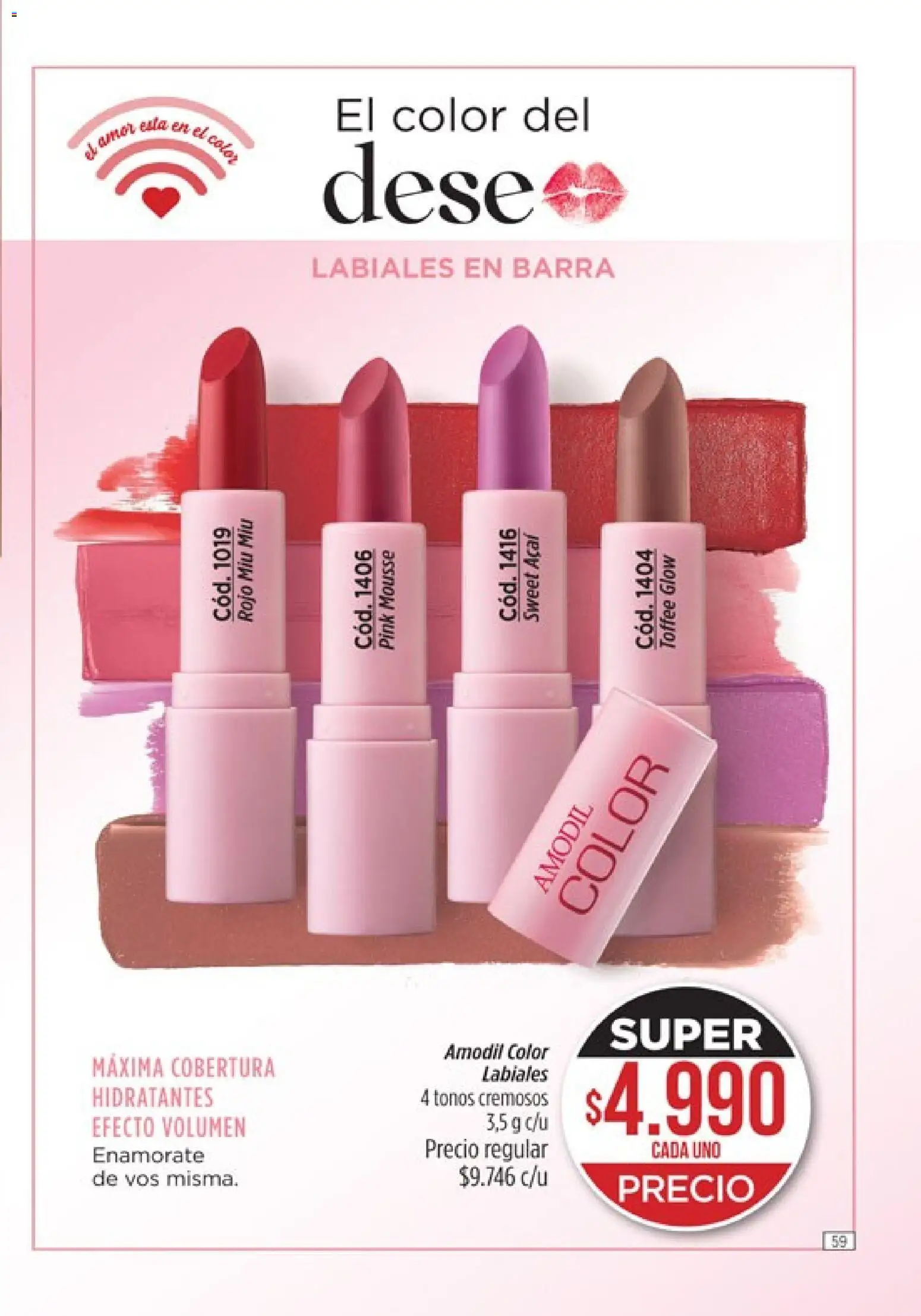 Catálogo Amodil Campaña 2 │ válido desde el 01.02.2026 | Página: 59 | Productos: Mousse