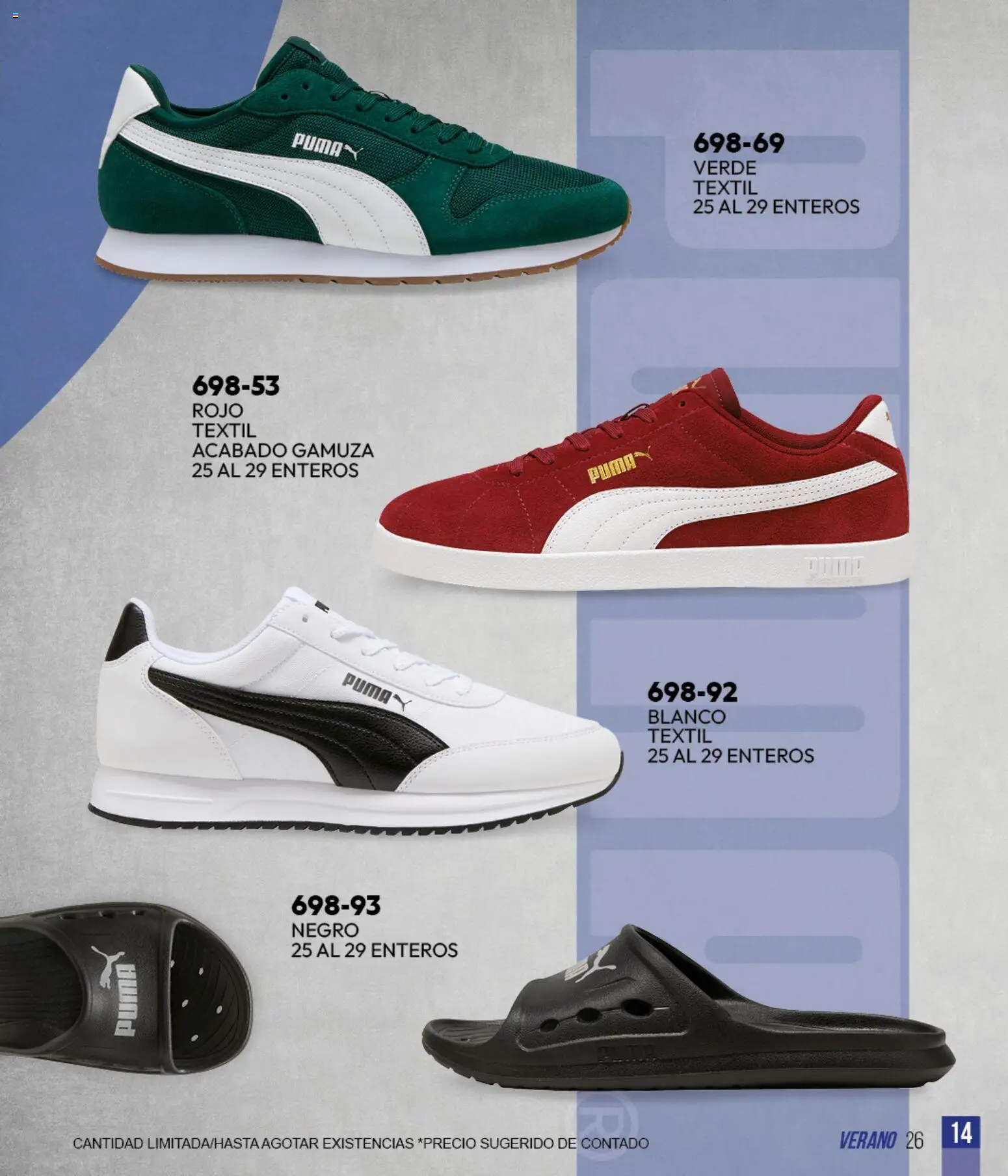 Nuevas ofertas de Cklass válidas en toda la República Mexicana desde el 05.03.2026. ¡Encuentra las mejores ofertas en Cklass catálogo Verano Sportbrands Dama! | Página: 178 | Productos: Gamuza