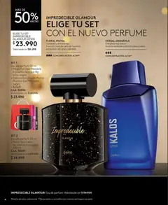 Catálogo Ésika Campaña 1 válido desde el 01.01.2026 | Página: 4 | Productos: Agua, Perfume, Delineador, Pera