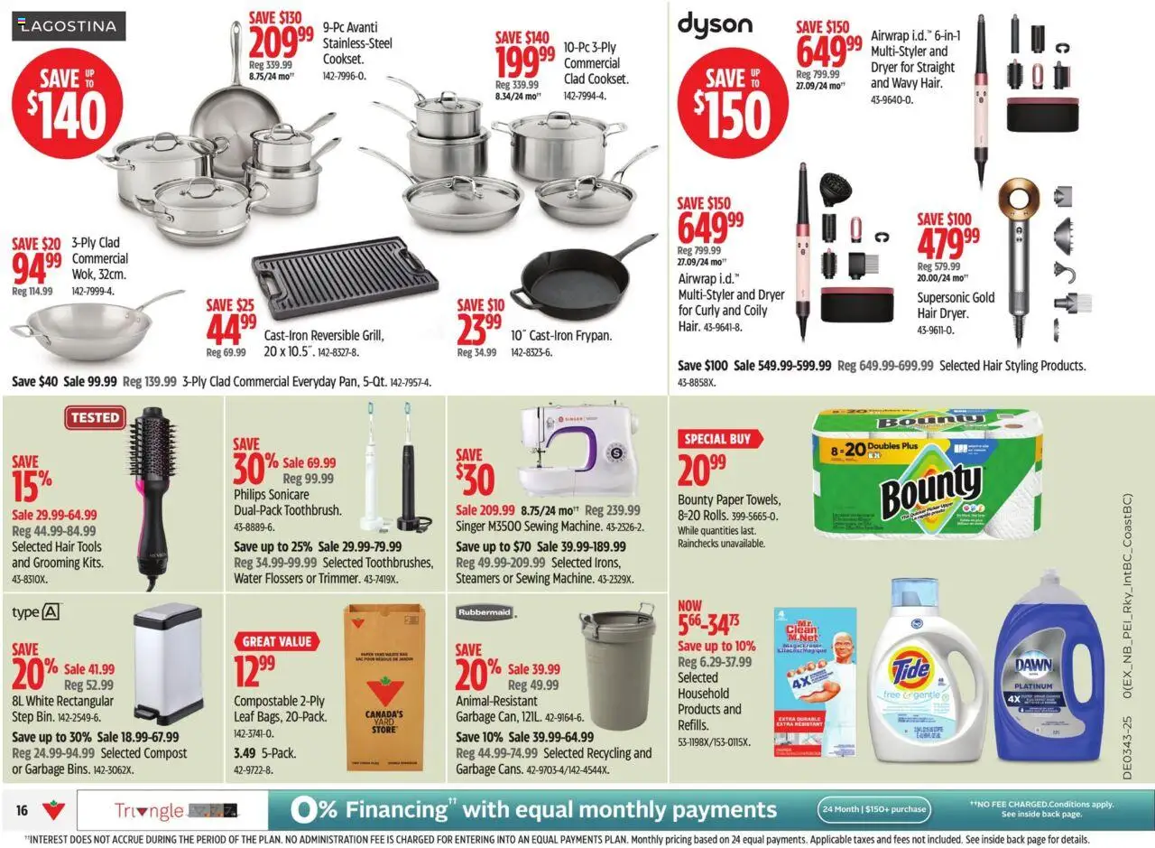Canadian Tire flyer valid from 17.10.2025 | Page: 25 | Products: Dryer