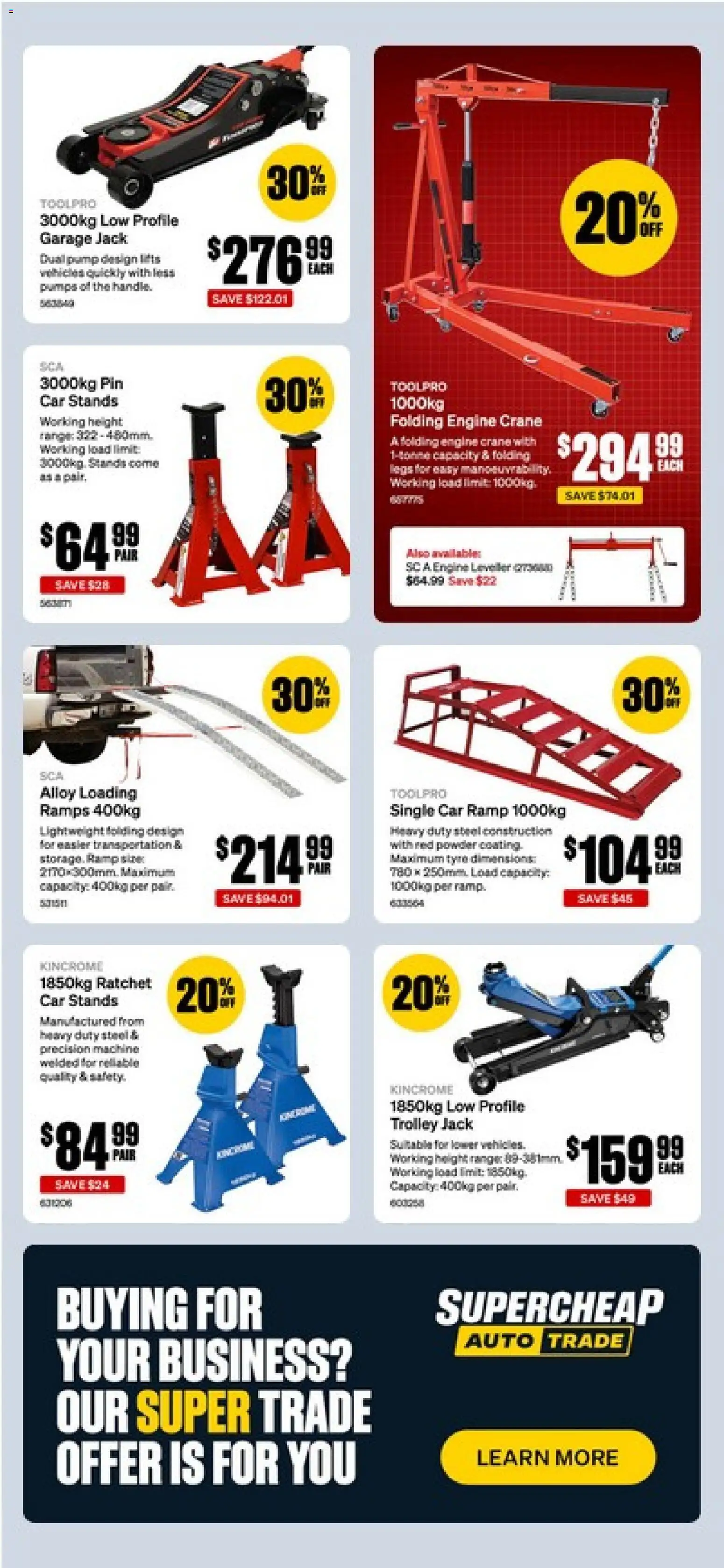 Supercheap Auto catalogue - valid from 21.01.2026 | Page: 36 | Products: Powder, Pumps, Trolley