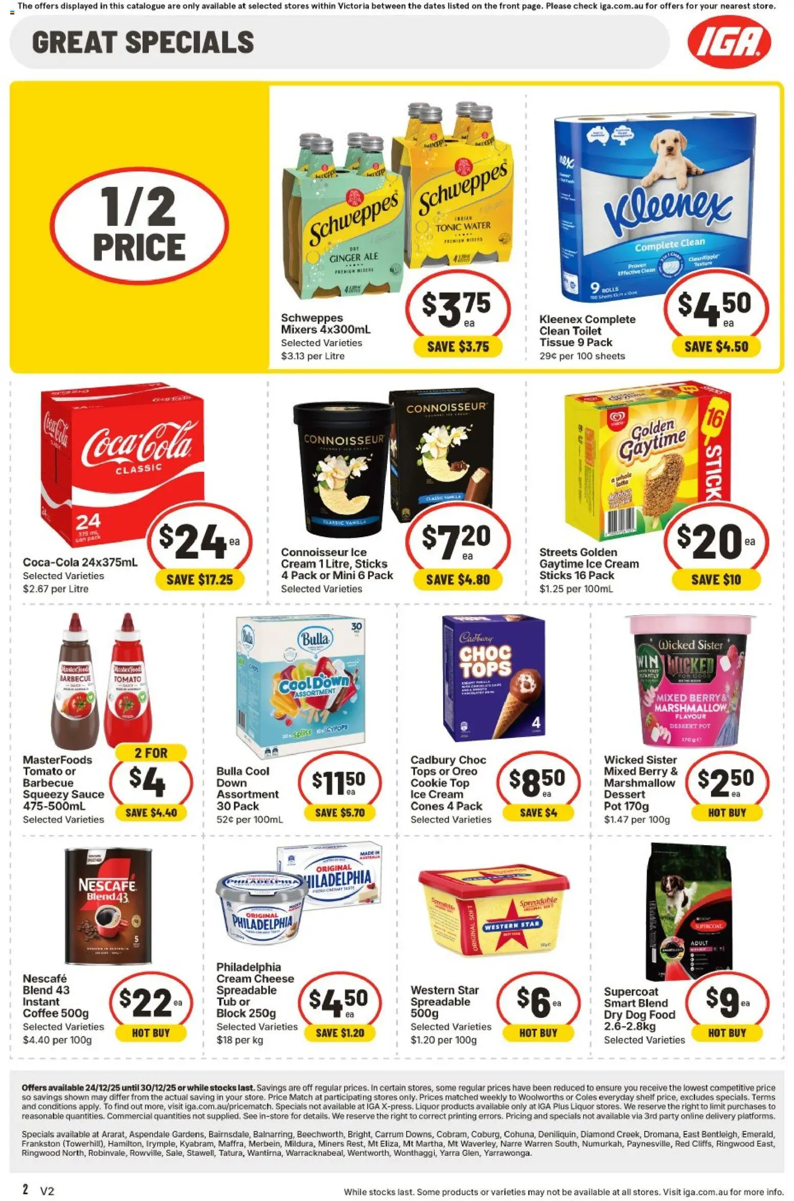 IGA catalogue - valid from 24.12.2025 | Page: 35 | Products: Diamond, Coffee, Dog food, Nescafe