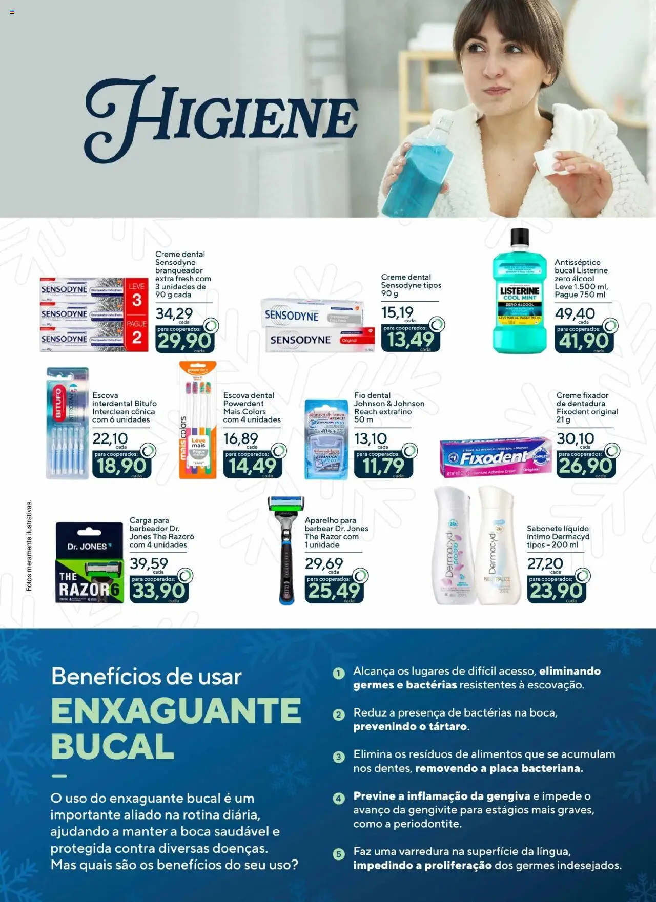 Coop Folheto - válido de 01.08.2025 | Página: 11 | Produtos: Creme, Fio dental, Sabonete líquido, Fixador