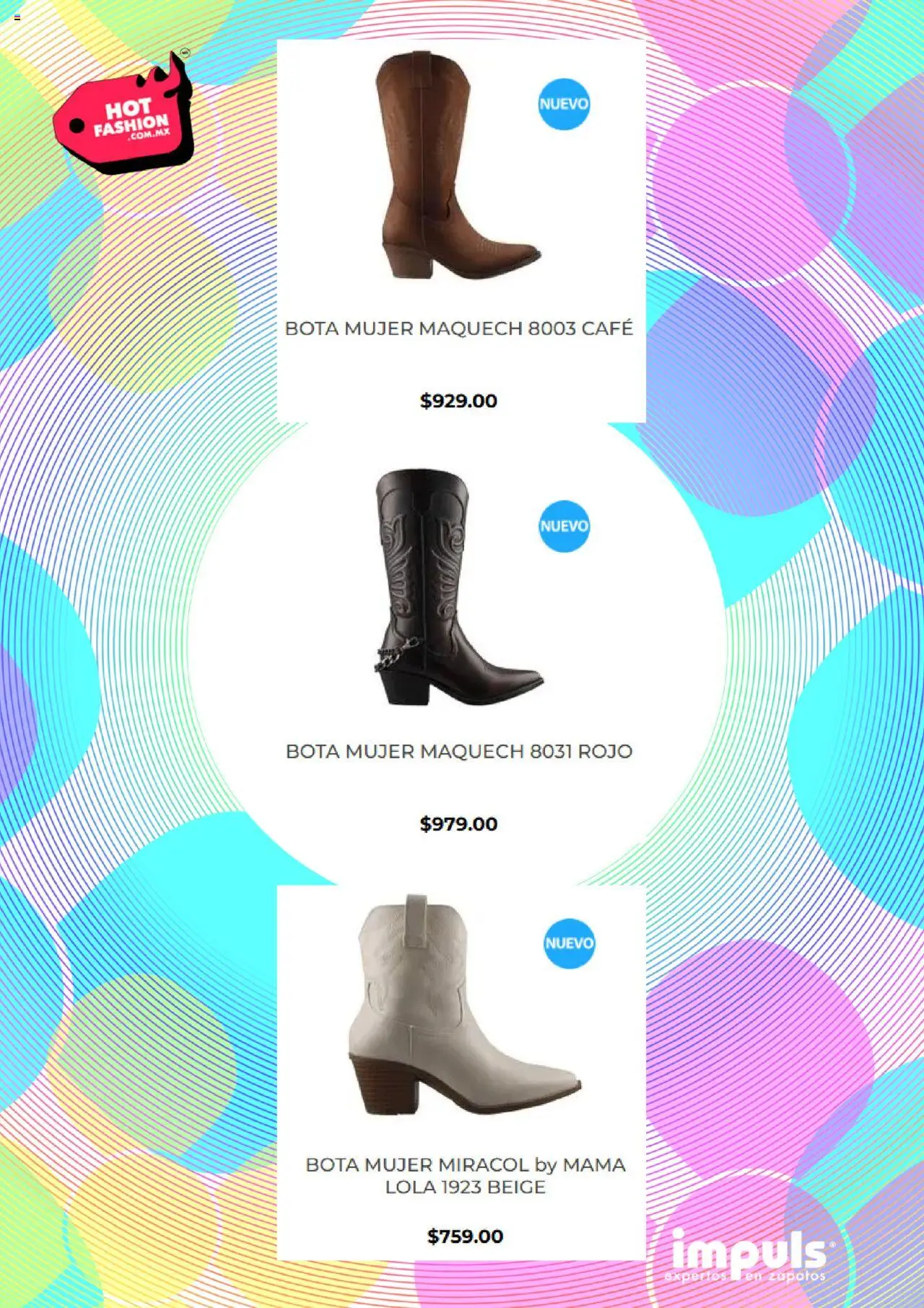Nuevas ofertas de Impuls válidas en toda la República Mexicana desde el 11.08.2025. ¡Encuentra las mejores ofertas en Impuls - Hot Sale! | Página: 4 | Productos: Zapatos, Café