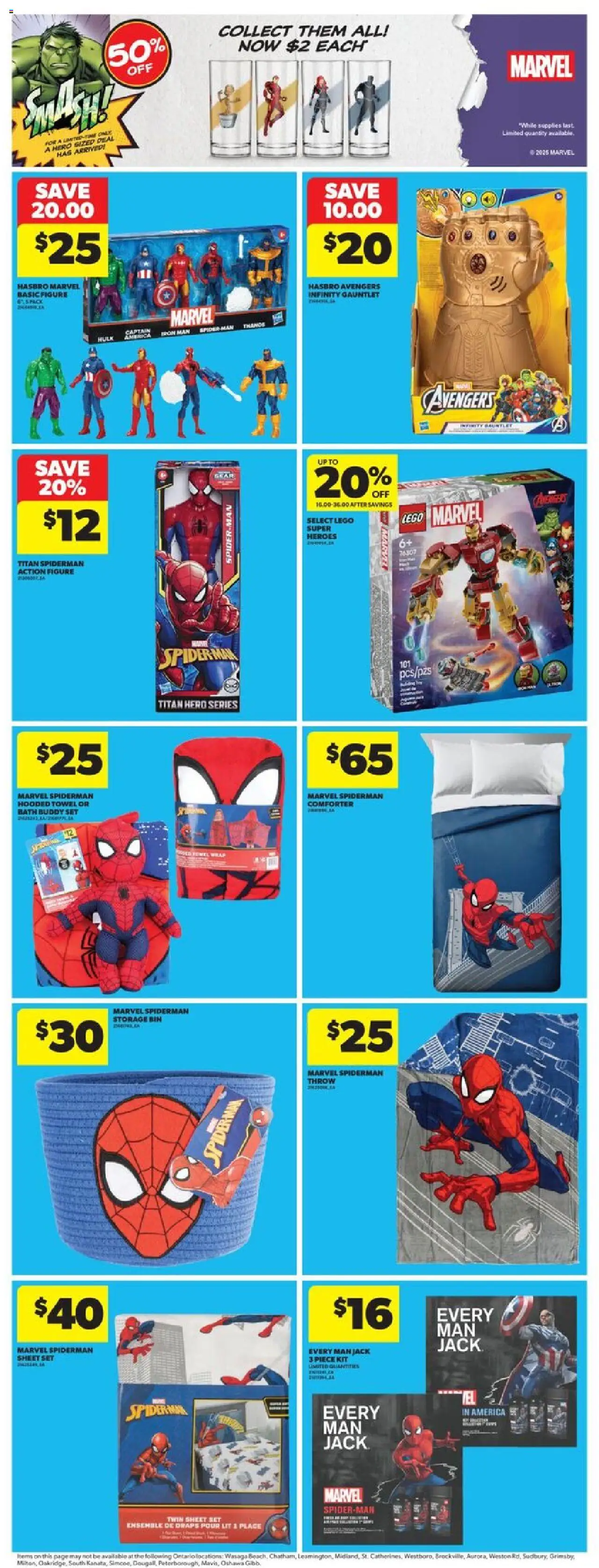 Real Canadian Superstore flyer valid from 25.09.2025 | Page: 14 | Products: Iron, Bath