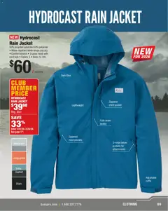 Preview of Cabela's weekly ads valid from 22.01.2026 | Page: 89 | Products: Jacket
