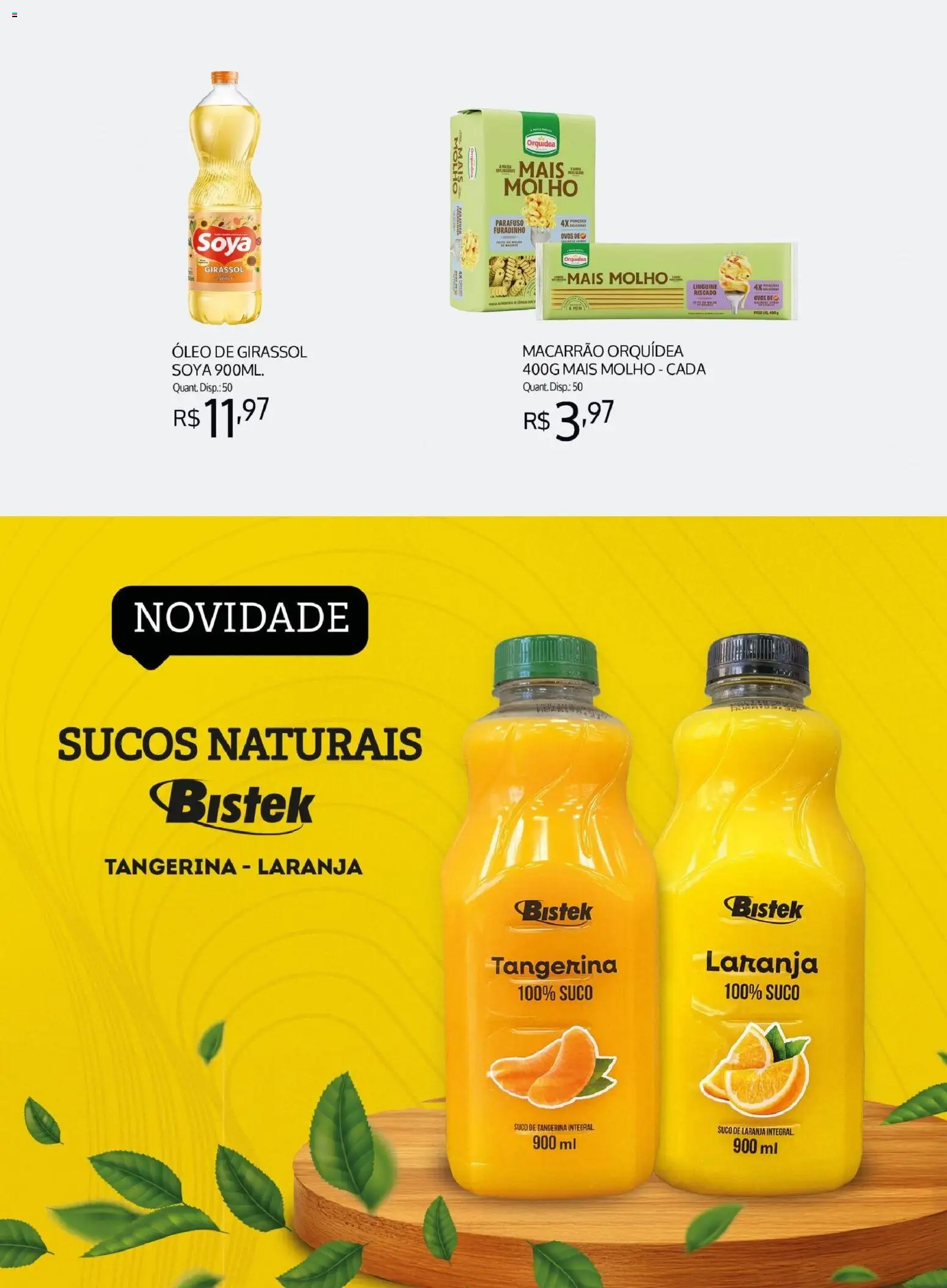 Bistek Supermercados Folheto - válido de 31.12.2025 | Página: 3 | Produtos: Ovos, Óleo, Macarrão, Óleo de girassol