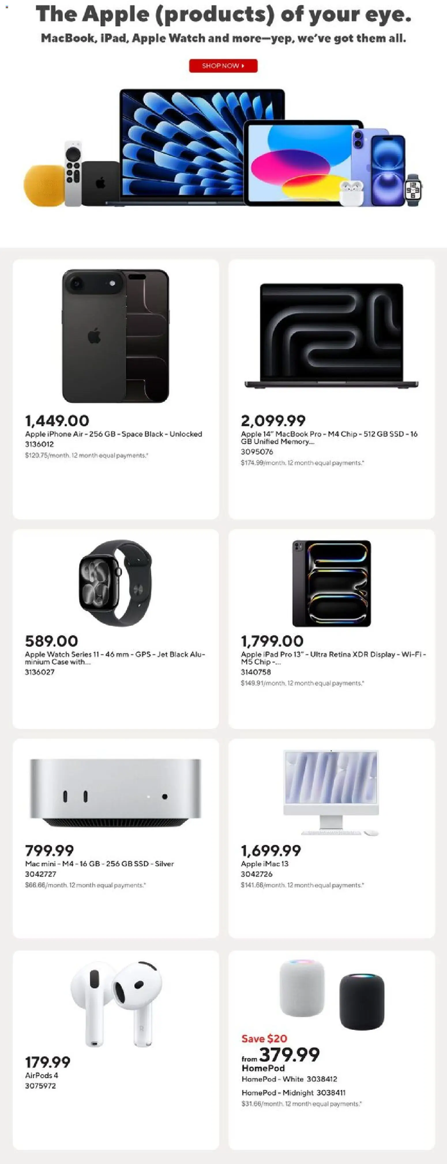 Staples flyer valid from 14.11.2025 | Page: 11 | Products: Watch, Case