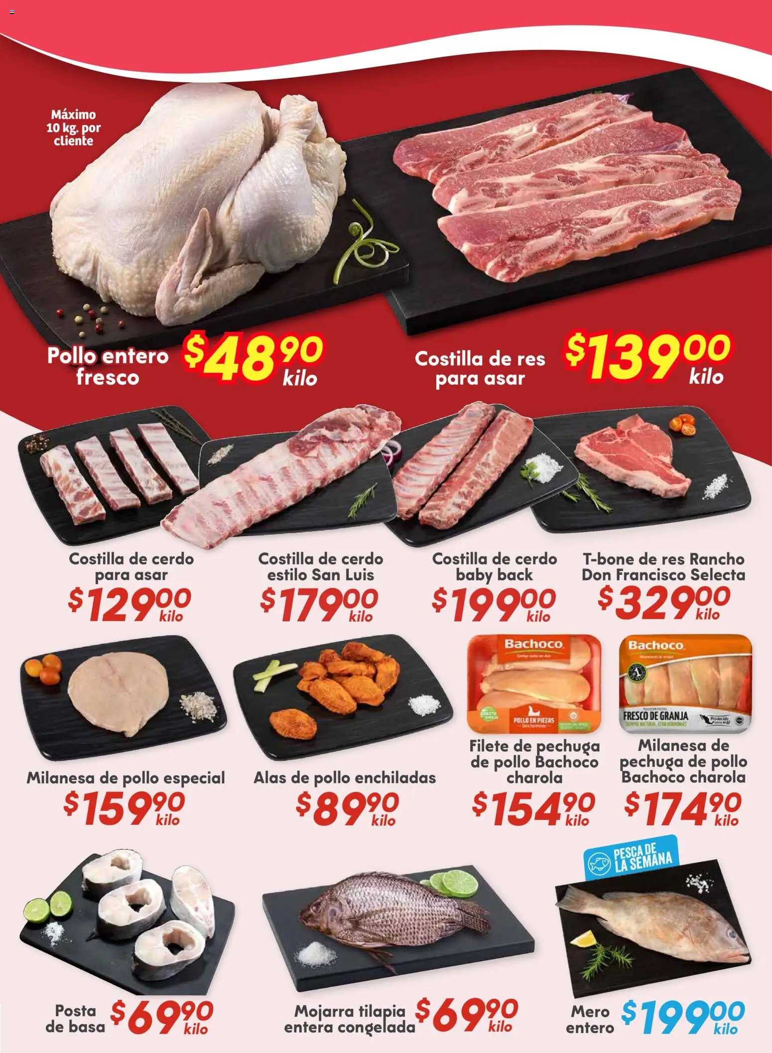 Nuevas ofertas de Soriana válidas en toda la República Mexicana desde el 15.11.2025. ¡Encuentra las mejores ofertas en Soriana - Ahorratón Híper: Nuevo León, Ciudad Victoria y Tampico! | Página: 6 | Productos: Pollo, Milanesa, Cerdo, Res