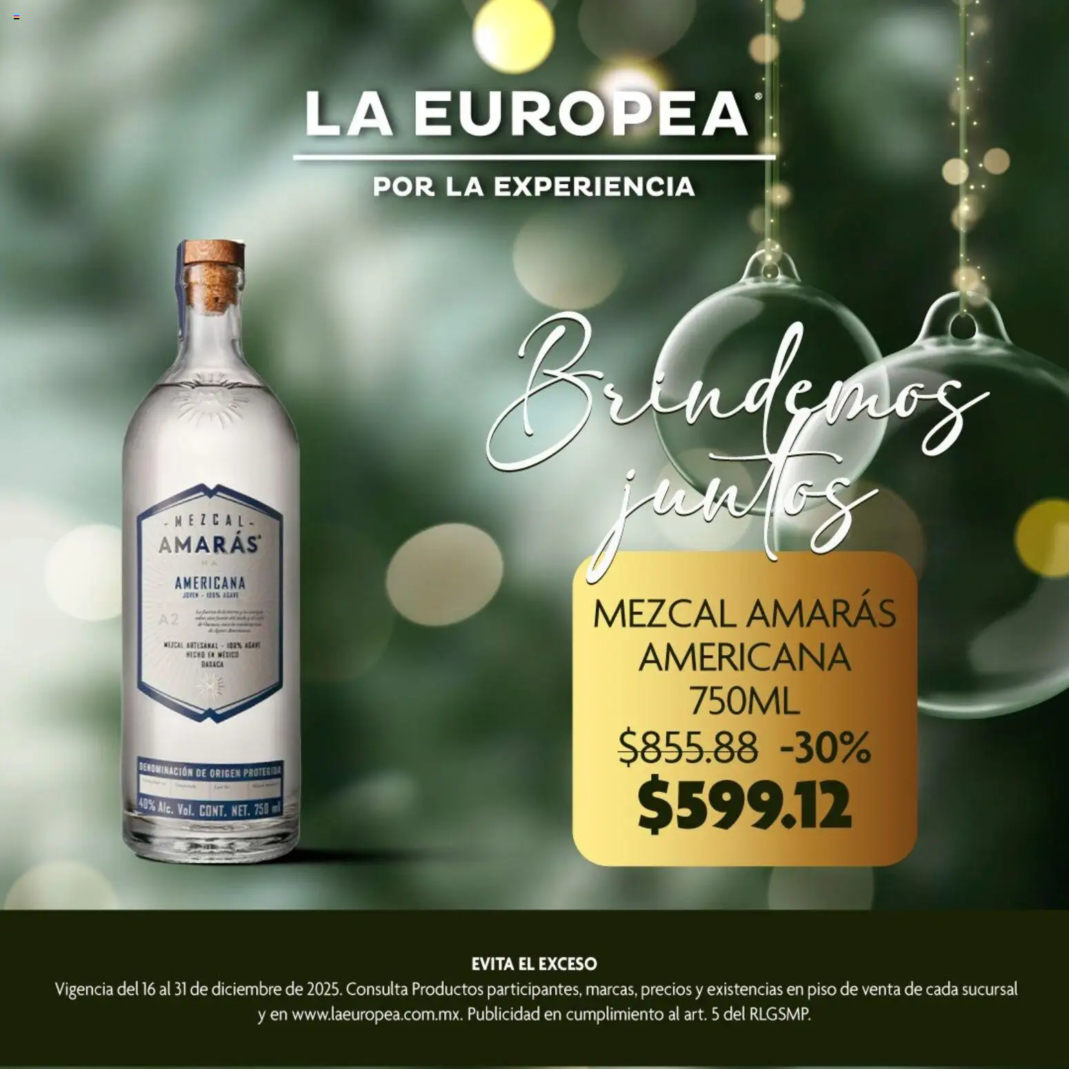 Nuevas ofertas de La Europea válidas en toda la República Mexicana desde el 16.12.2025. ¡Encuentra las mejores ofertas en La Europea catálogo Promociones ! | Página: 4