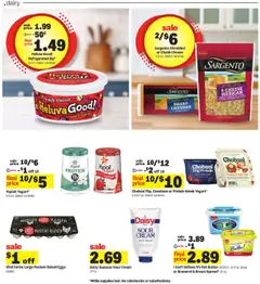 Preview of Meijer weekly ads valid from 01.10.2025 | Page: 8 | Products: Cheese, Eggs, Cream, Sugar