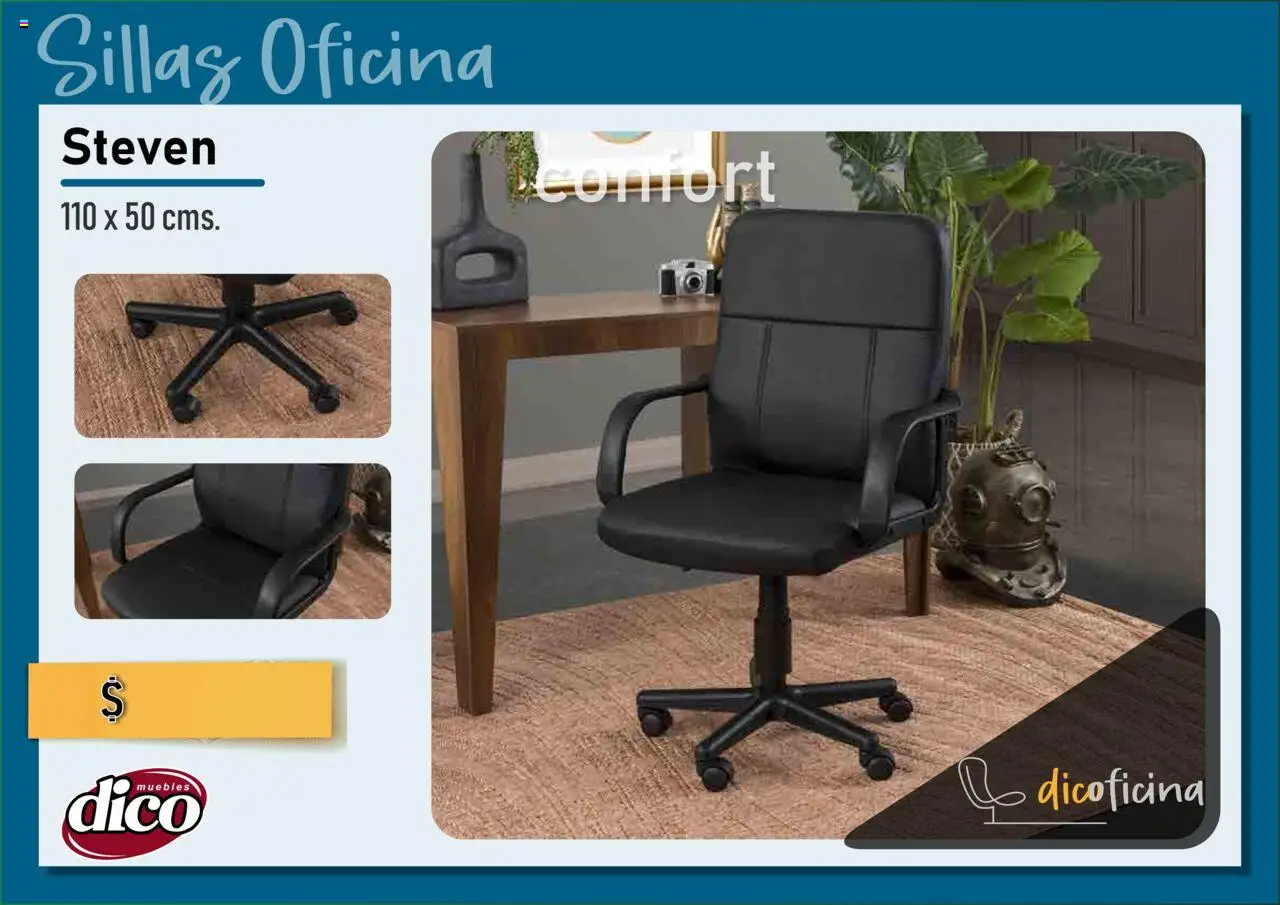 Nuevas ofertas de Muebles Dico válidas en toda la República Mexicana desde el 03.07.2025. ¡Encuentra las mejores ofertas en Muebles Dico catálogo Oficina! | Página: 11
