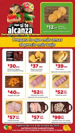 Vista previa de Bodega Aurrerá - Folleto Precio más Bajo, nuevo folleto de la tienda, válido en México a partir del 03.10.2025