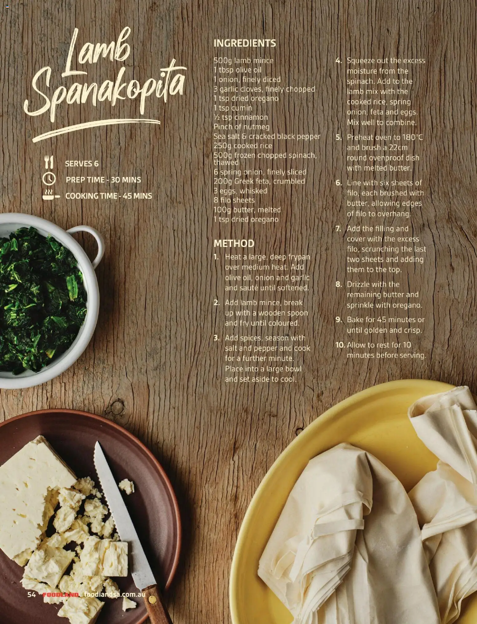 Foodland catalogue - valid from 06.03.2026 | Page: 54 | Products: Brush, Butter, Lamb, Salt