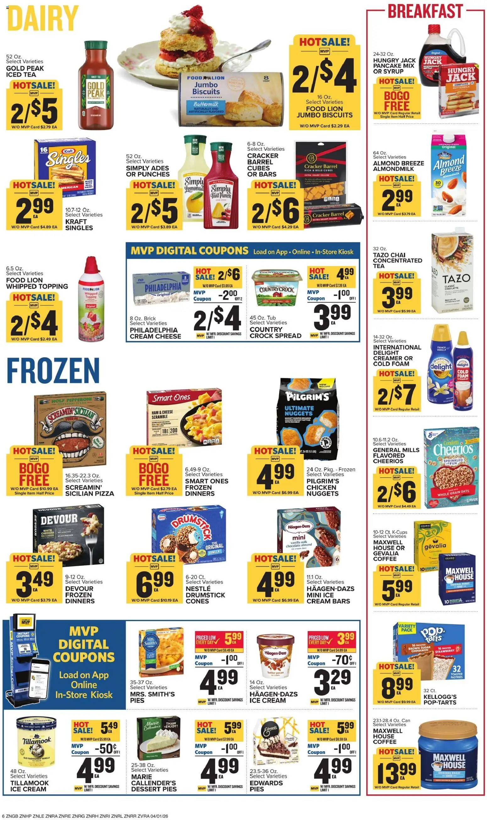 The new Food Lion flyer is now online. See all April offers on your mobile and save! | United States