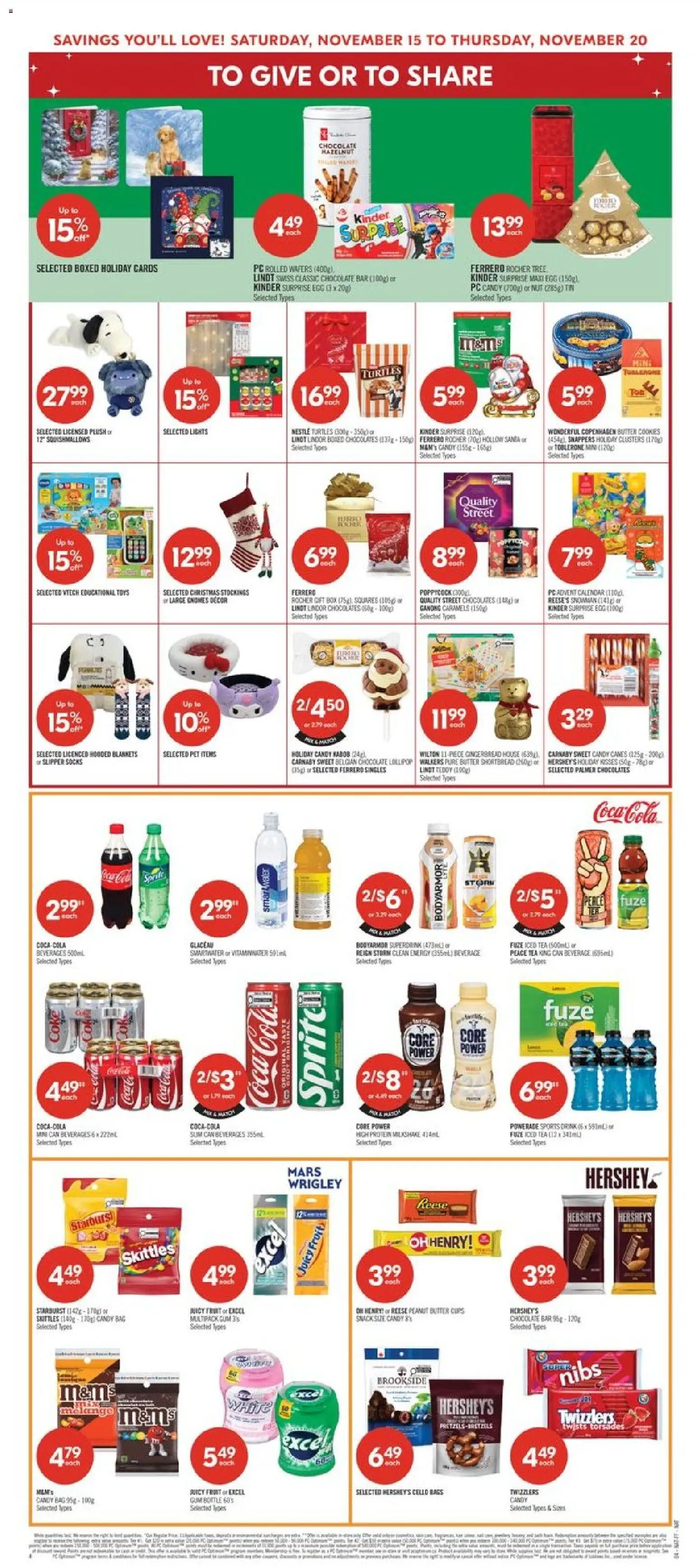 Shoppers flyer valid from 15.11.2025 | Page: 7 | Products: Tea, Cookies, Bag, Butter