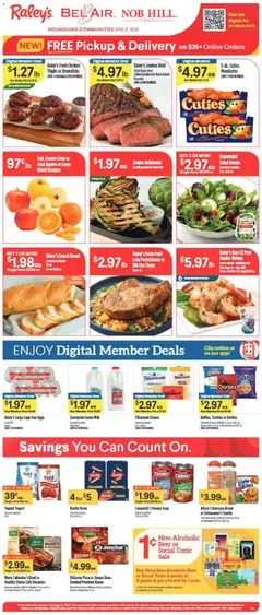 Preview of Raley's weekly ads valid from 07.01.2026