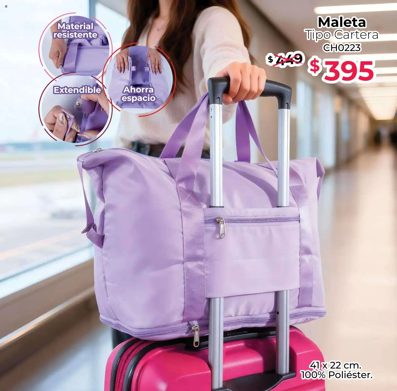 Nuevas ofertas de Colchas Concord válidas en toda la República Mexicana desde el 01.05.2026. ¡Encuentra las mejores ofertas en Colchas Concord catálogo Concord home! | Página: 10 | Productos: Maleta