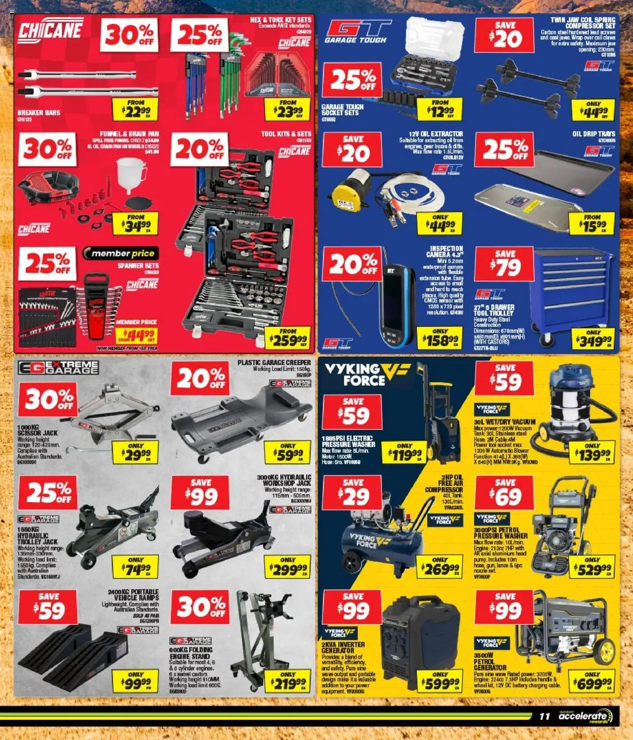 Autobarn catalogue - valid from 10.09.2025 | Page: 11 | Products: Kits, Trolley, Portable, Scissor