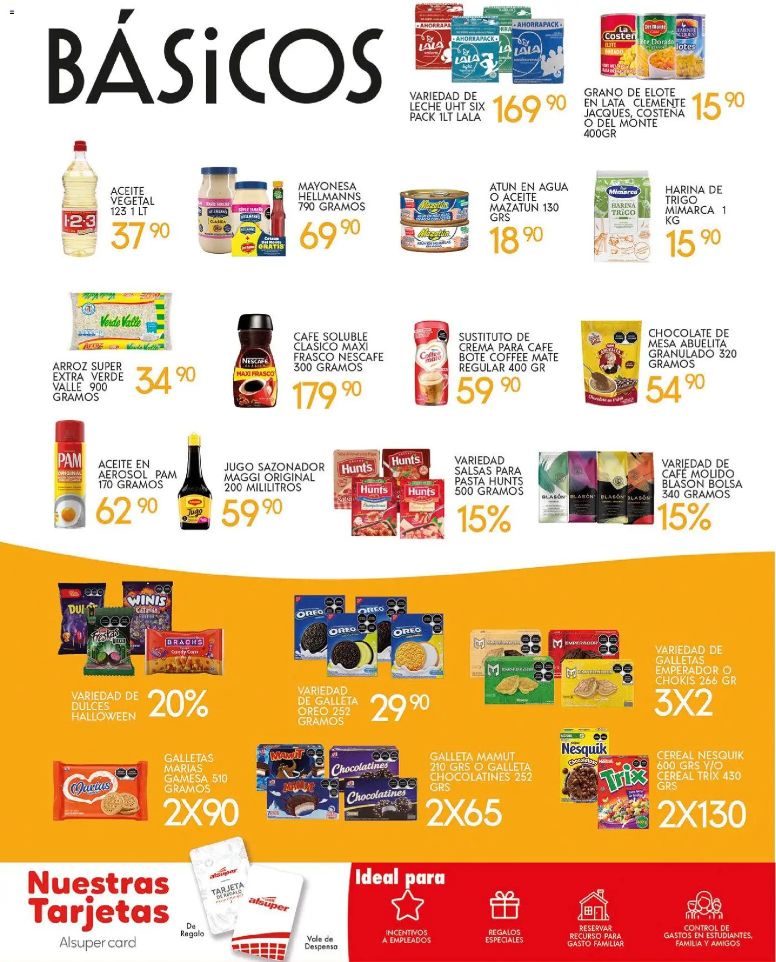 Nuevas ofertas de Alsuper válidas en toda la República Mexicana desde el 28.10.2025. ¡Encuentra las mejores ofertas en Alsuper - Folleto Chihuahua-Capital! | Página: 6 | Productos: Harina, Atún, Café, Galletas