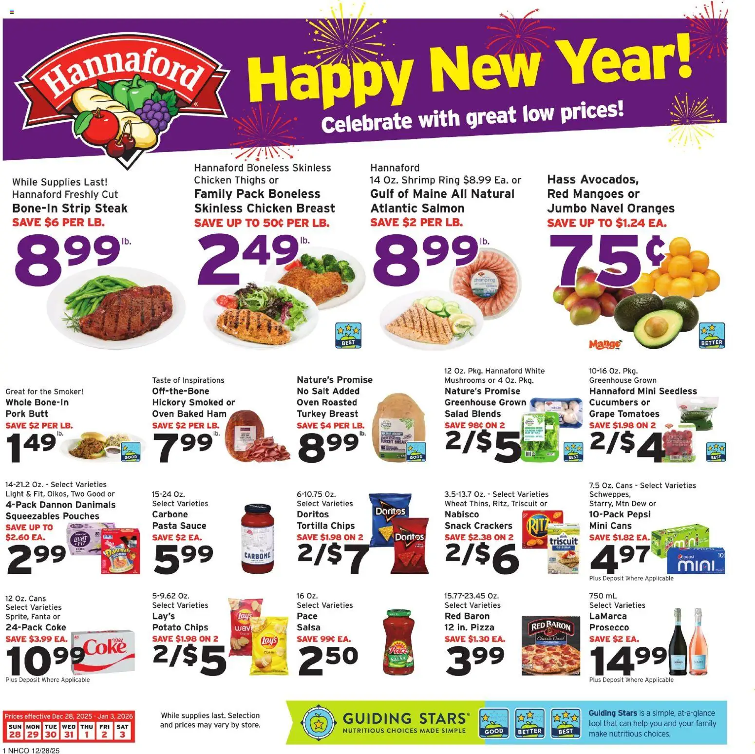 Hannaford Weekly Ad - valid from 28.12.2025 | Page: 1