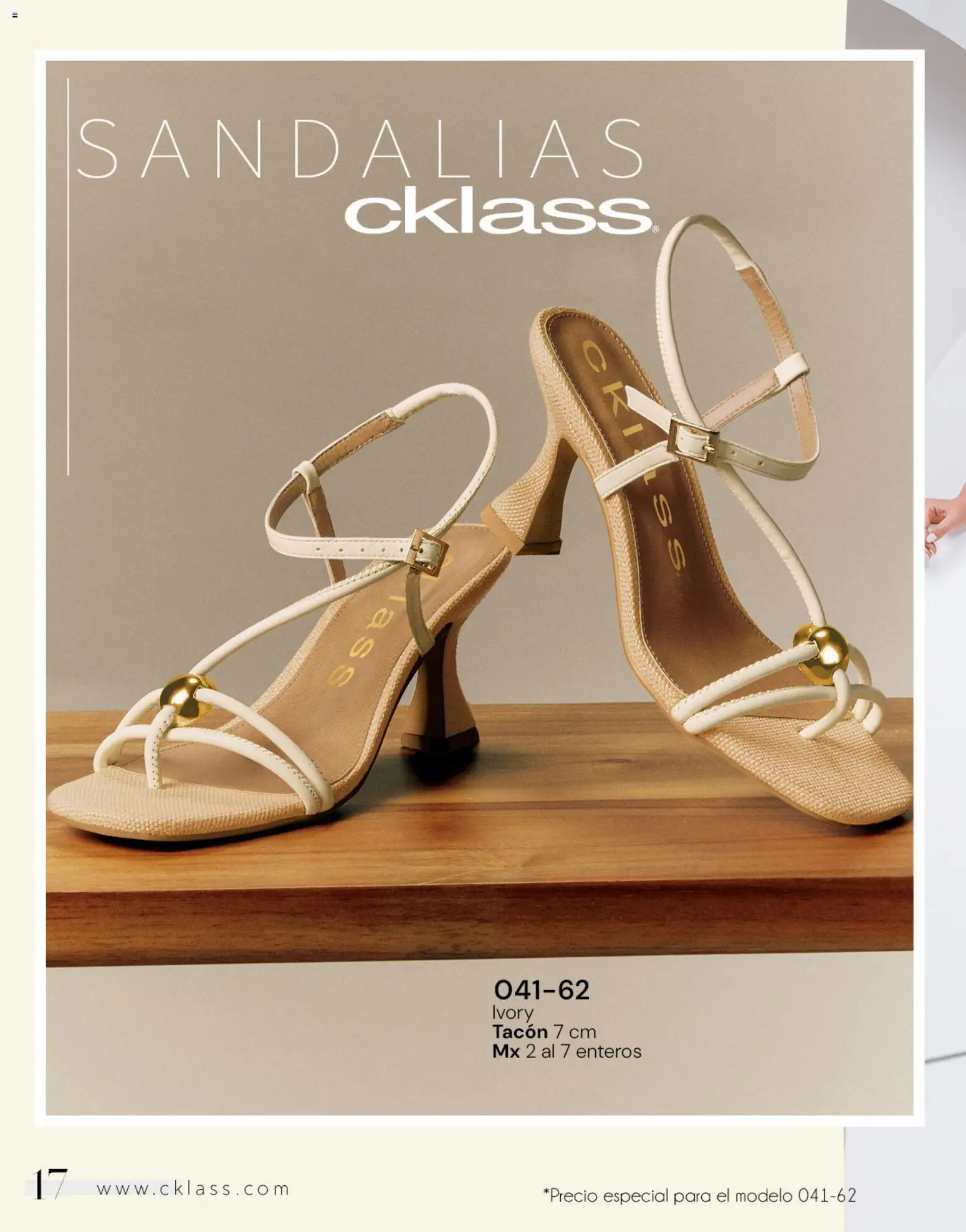 Nuevas ofertas de Cklass válidas en toda la República Mexicana desde el 02.01.2026. ¡Encuentra las mejores ofertas en Cklass catálogo Gala & Glamour! | Página: 49 | Productos: Sandalias