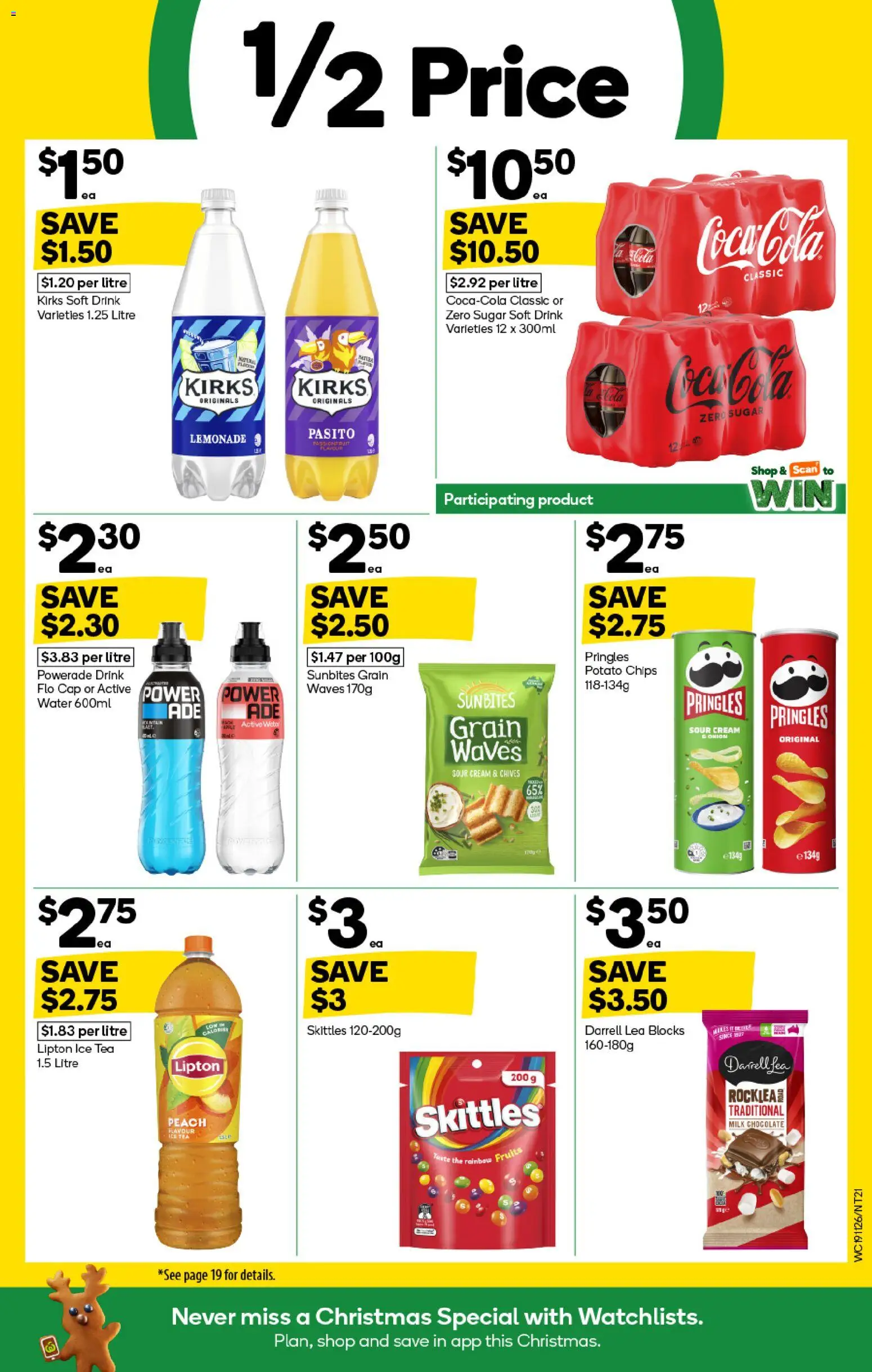 Woolworths catalogue - valid from 19.11.2025 | Page: 21 | Products: Tea, Cream, Water, Sugar