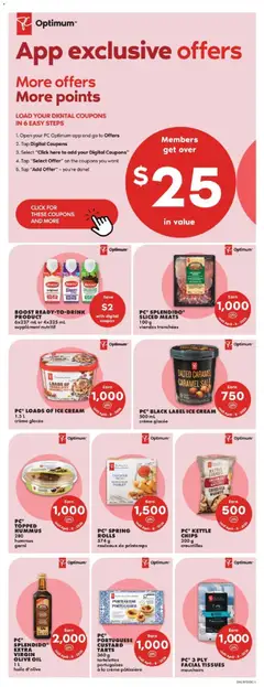 Preview of PC® LOADS OF ICE CREAM, 1.5 L crème glacée from shop No Frills valid from 02.04.2026 | Page: 12