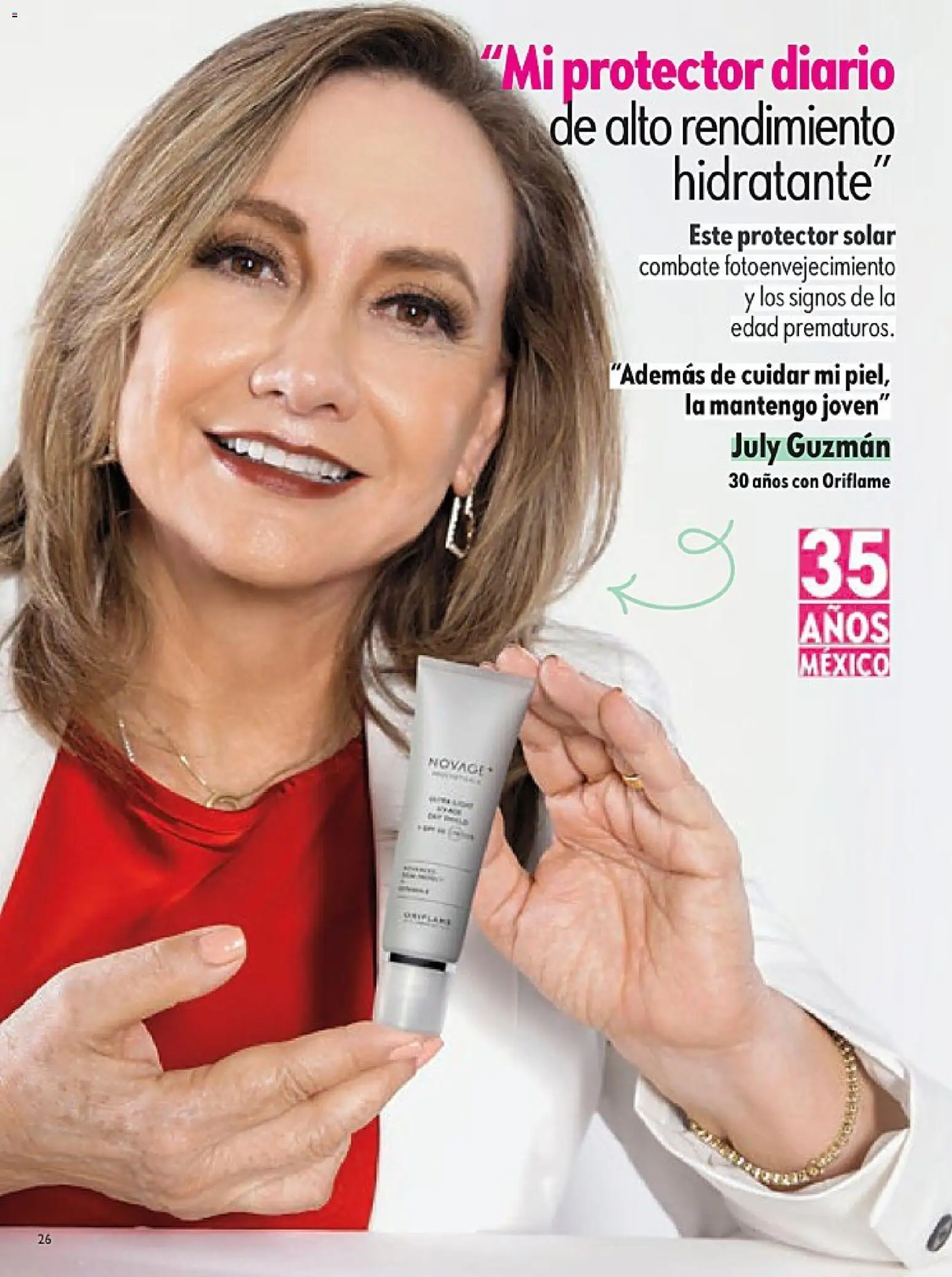Nuevas ofertas de Oriflame válidas en toda la República Mexicana desde el 14.02.2026. ¡Encuentra las mejores ofertas en Oriflame campaña 3 2026! | Página: 26 | Productos: Protector solar