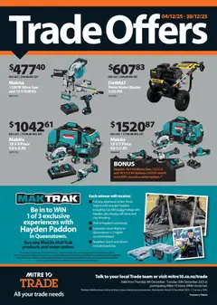 Mitre 10 catalogue preview  - valid from 04.12.2025