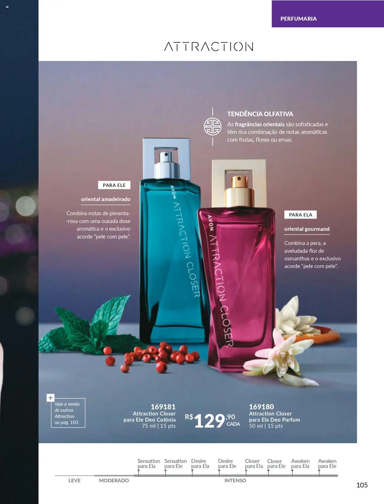 Avon Folheto - válido de 07.10.2025 | Página: 105 | Produtos: Pimenta, Flores