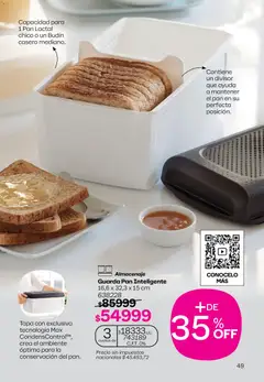 Vista previa Tupperware Black Friday válido desde el 30.10.2025 | Página: 50 | Productos: Budín, Pan