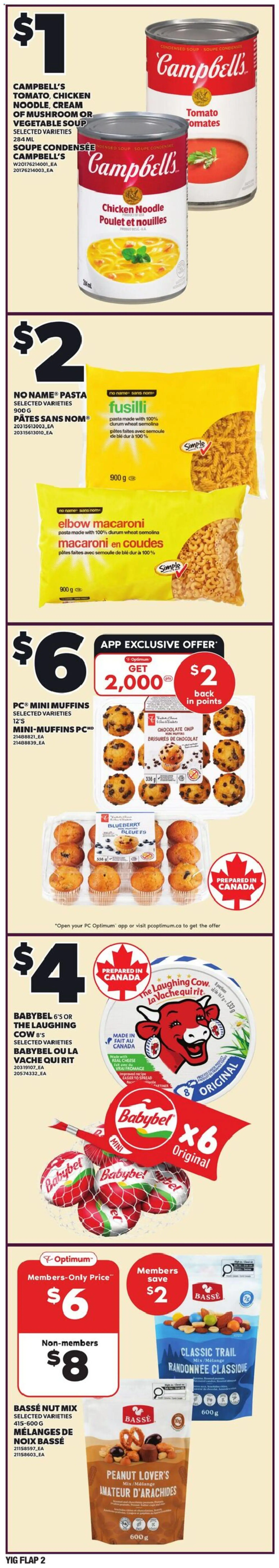 Independent Grocer flyer valid from 15.01.2026 | Page: 2 | Products: Pasta, Cream, PC, Chocolate